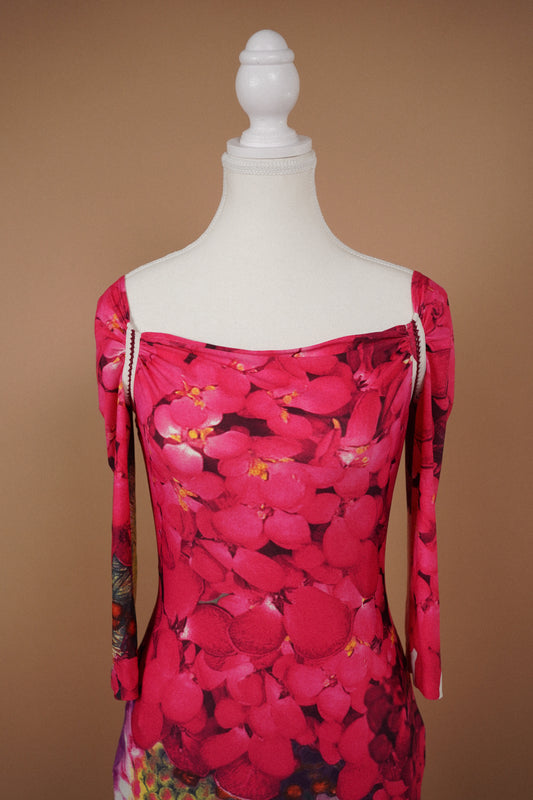 Roberto Cavalli 2008 Open Back Dress (M)