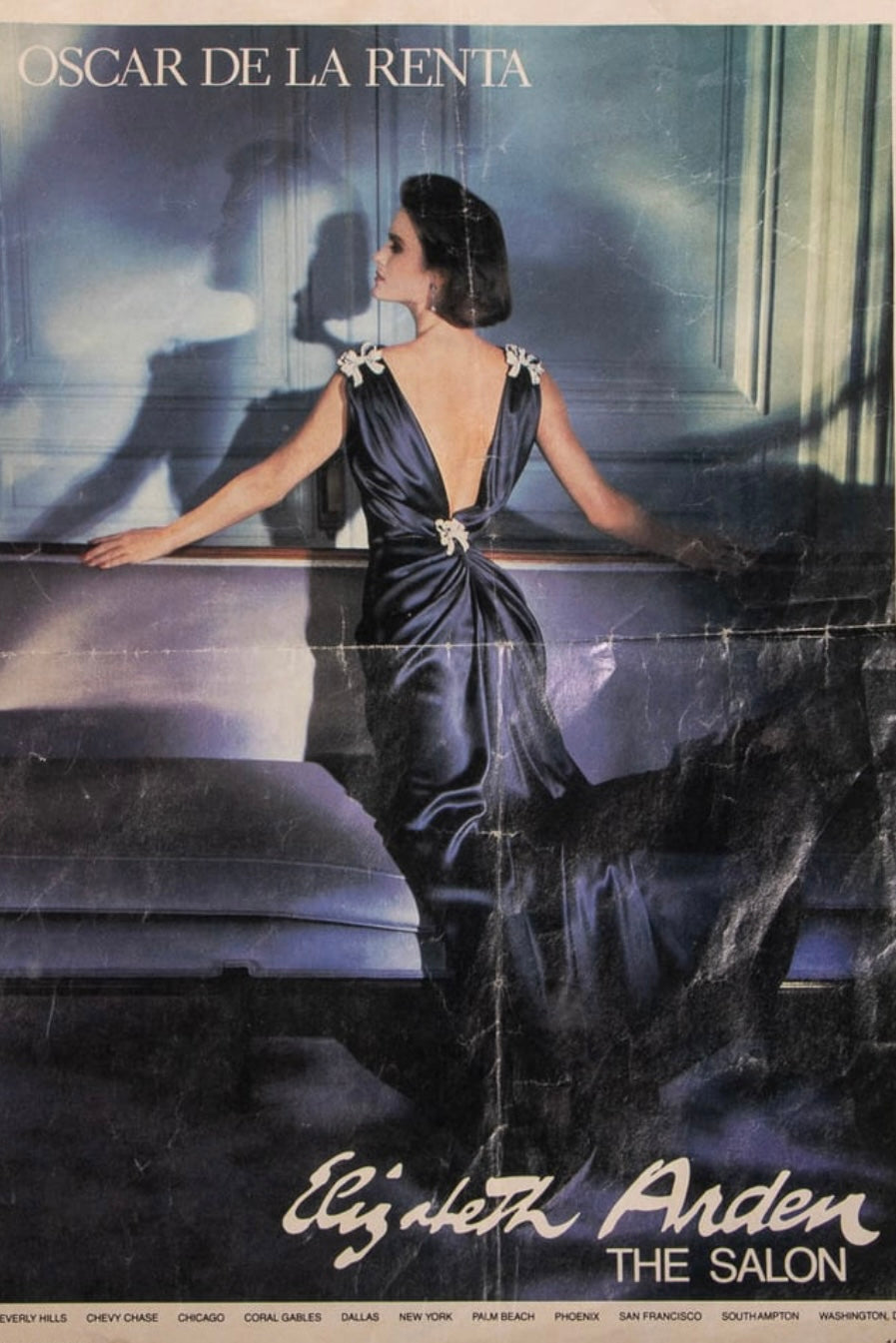 1986 Oscar de la Renta Gown & Brooch