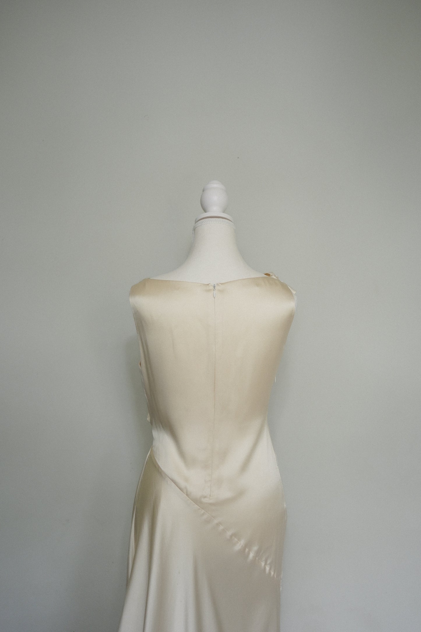 Vintage Valentino Silk Beaded Gown