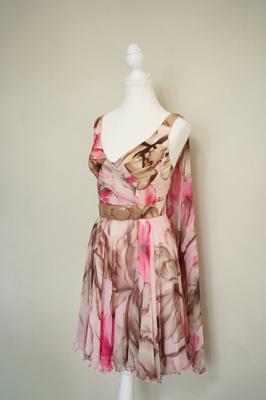 Versace Resort 2008 Silk Chiffon Dress (S)
