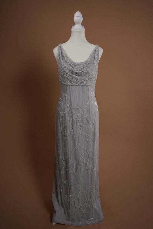 Bob Mackie Beaded Butterfly Gown (M)