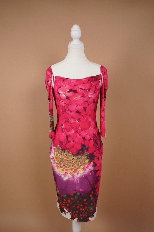 Roberto Cavalli 2008 Open Back Dress (M)