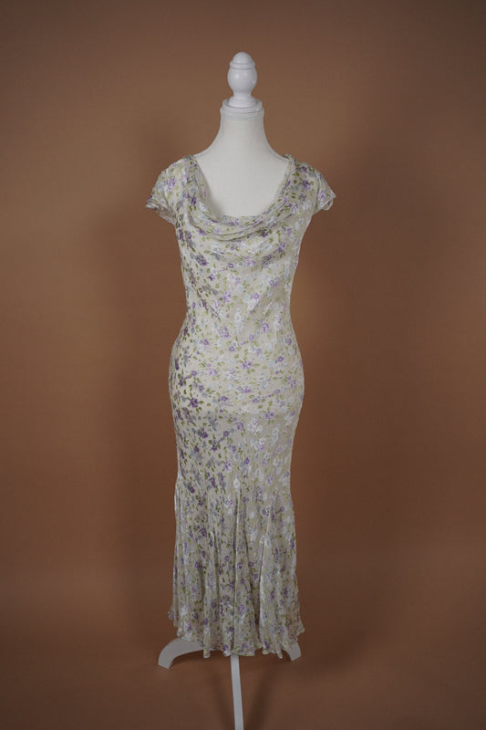 Vintage Floral Dress (M)