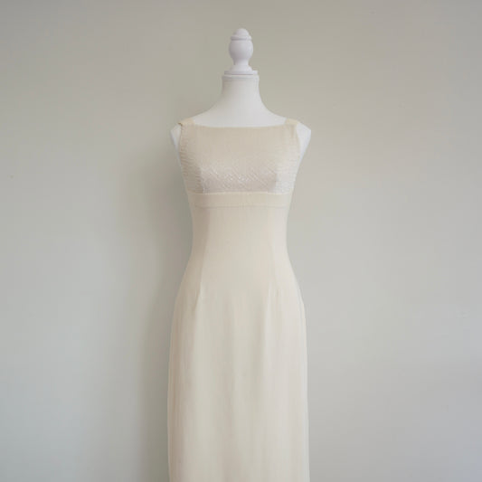 Giorgio Armani Beaded Column Dress (S)