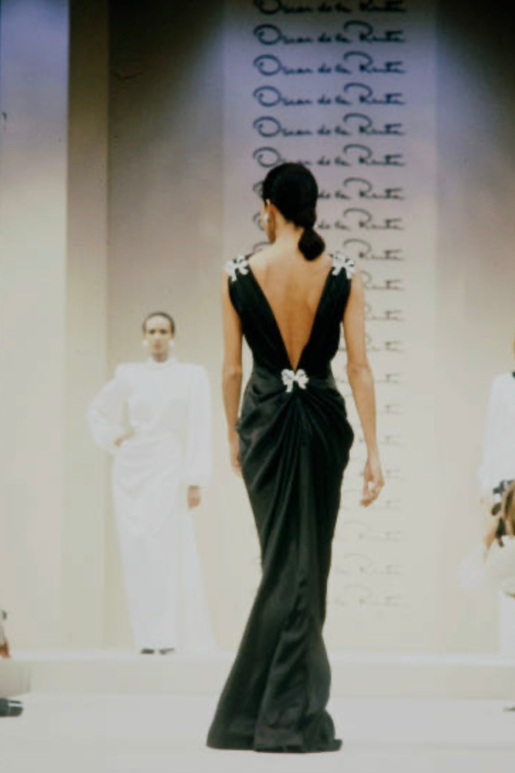 1986 Oscar de la Renta Gown & Brooch