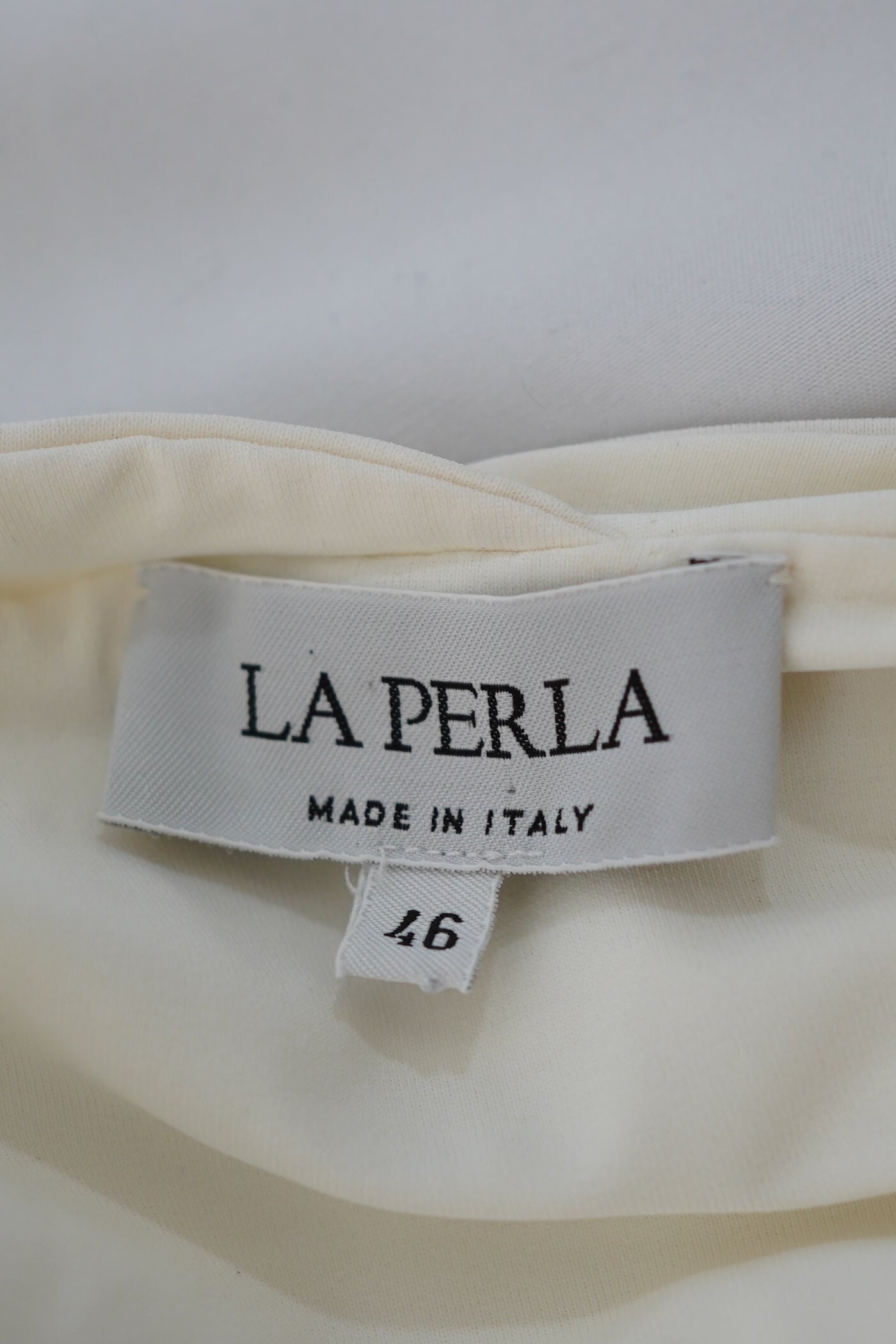 La Perla Cream Top (L)