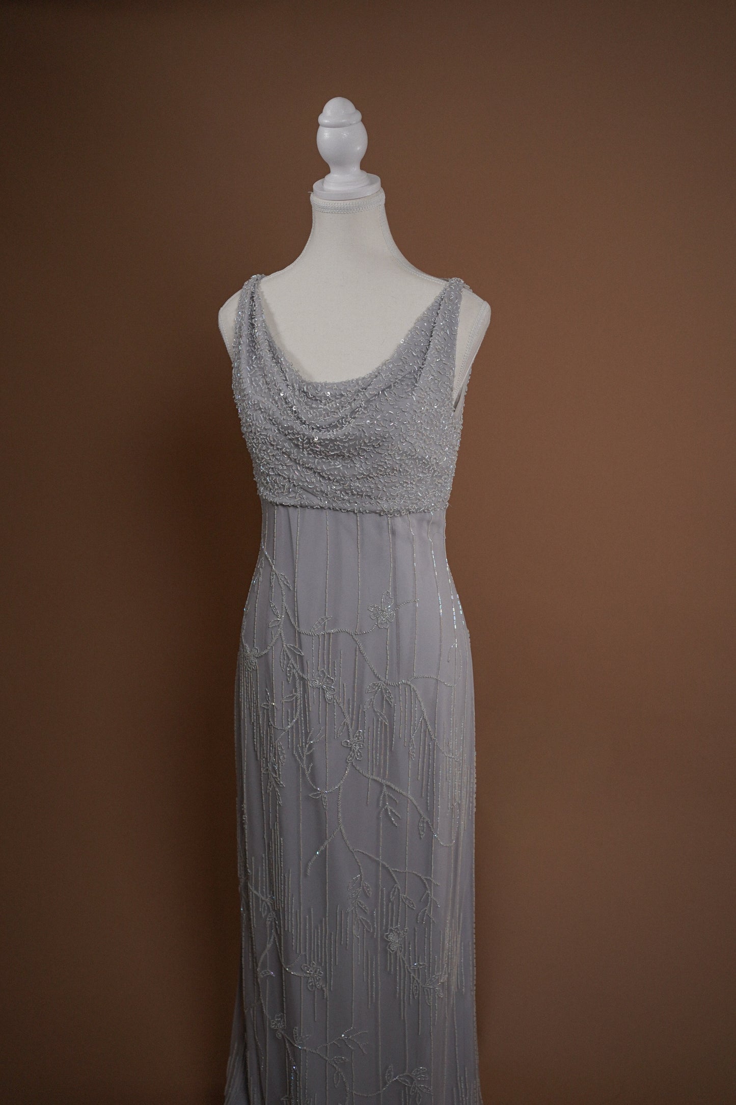 Bob Mackie Beaded Butterfly Gown (M)