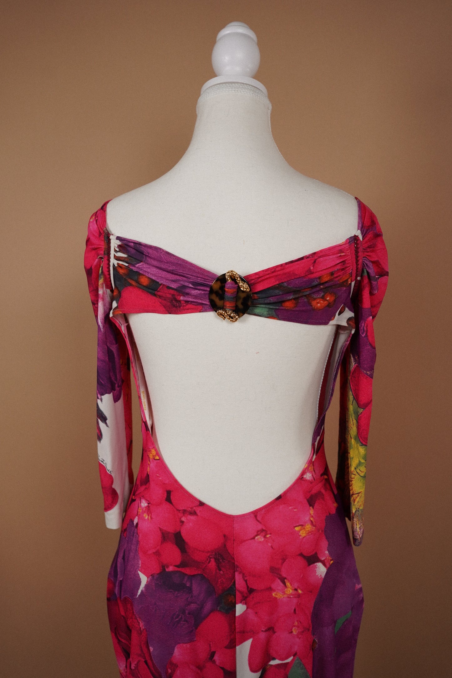 Roberto Cavalli Open Back Dress (M)