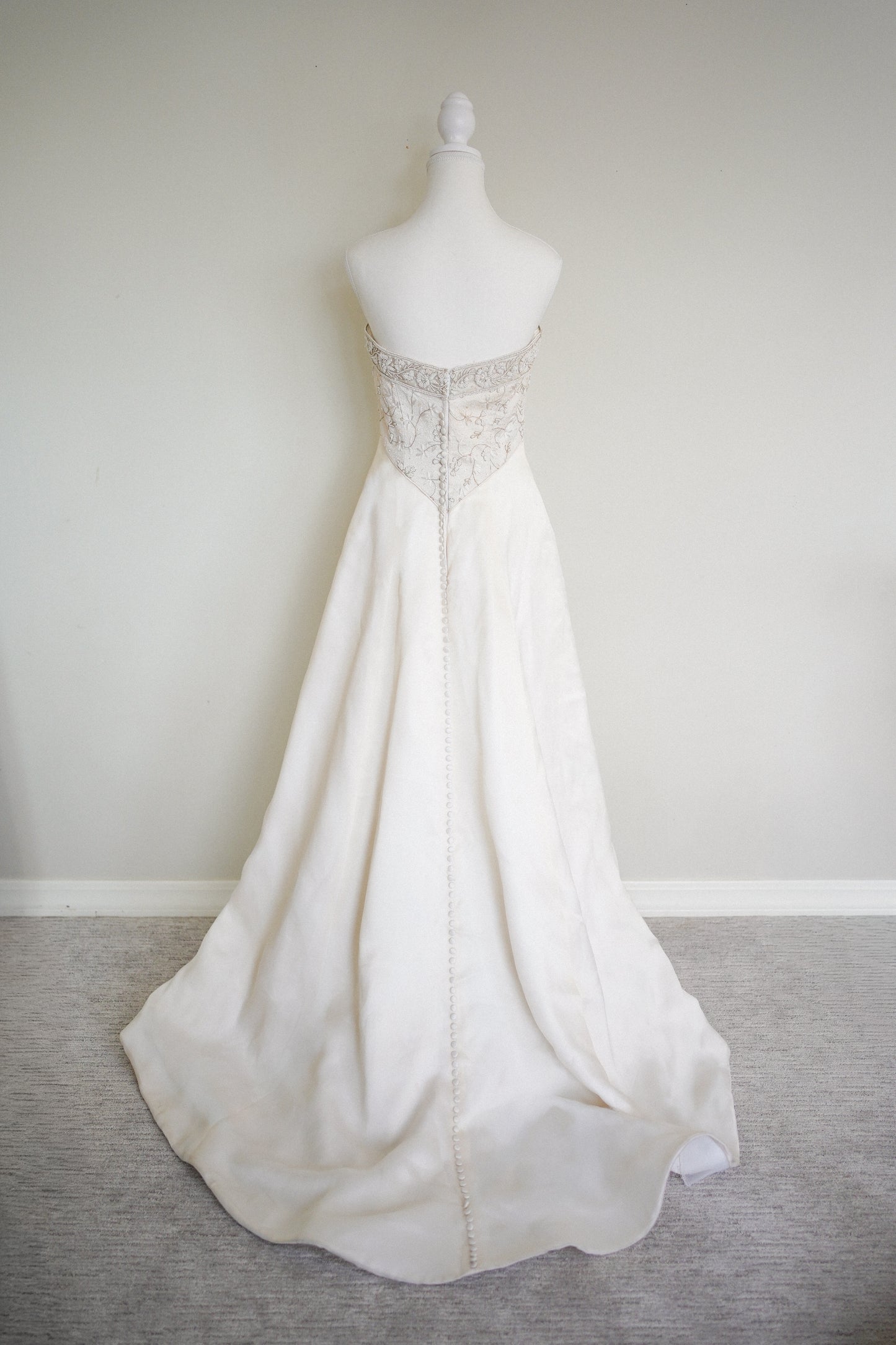 Givenchy Bridal Strapless Silk Gown