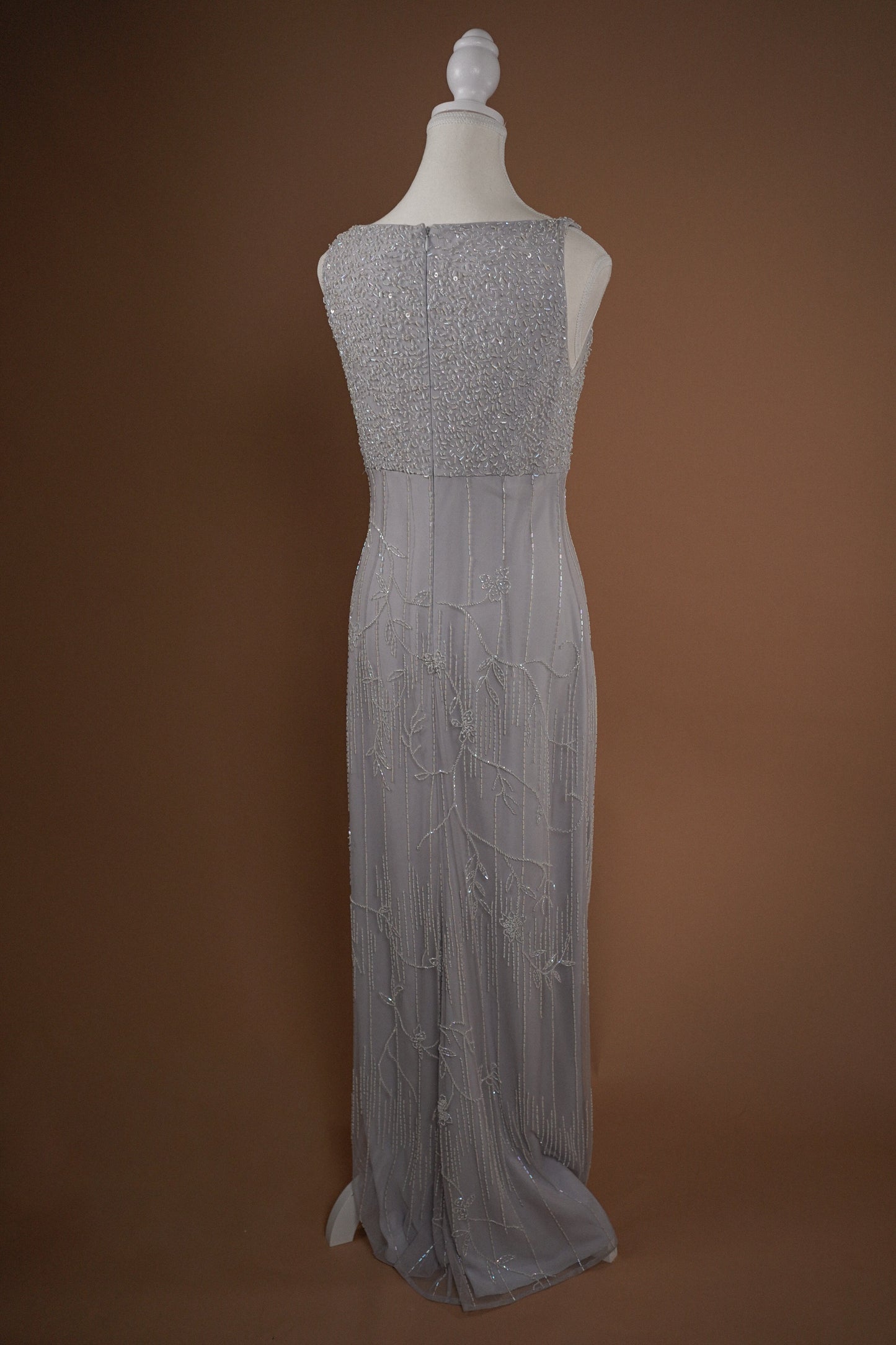 Bob Mackie Beaded Butterfly Gown (M)