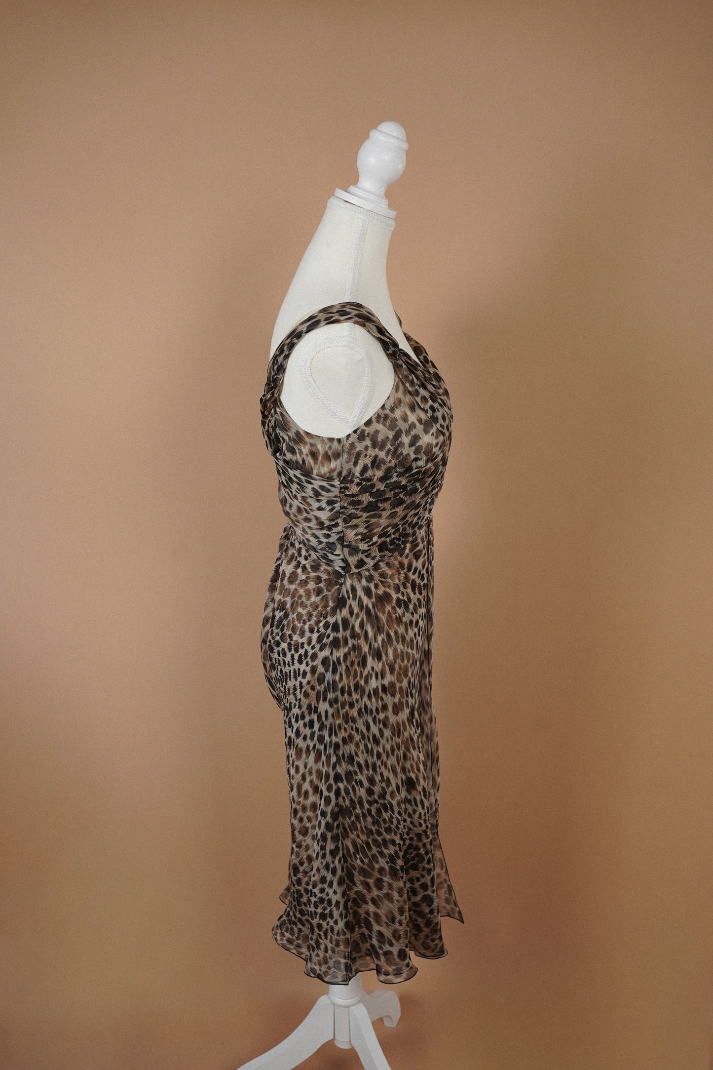 Early 00’s Valentino Leopard Dress (S-M)