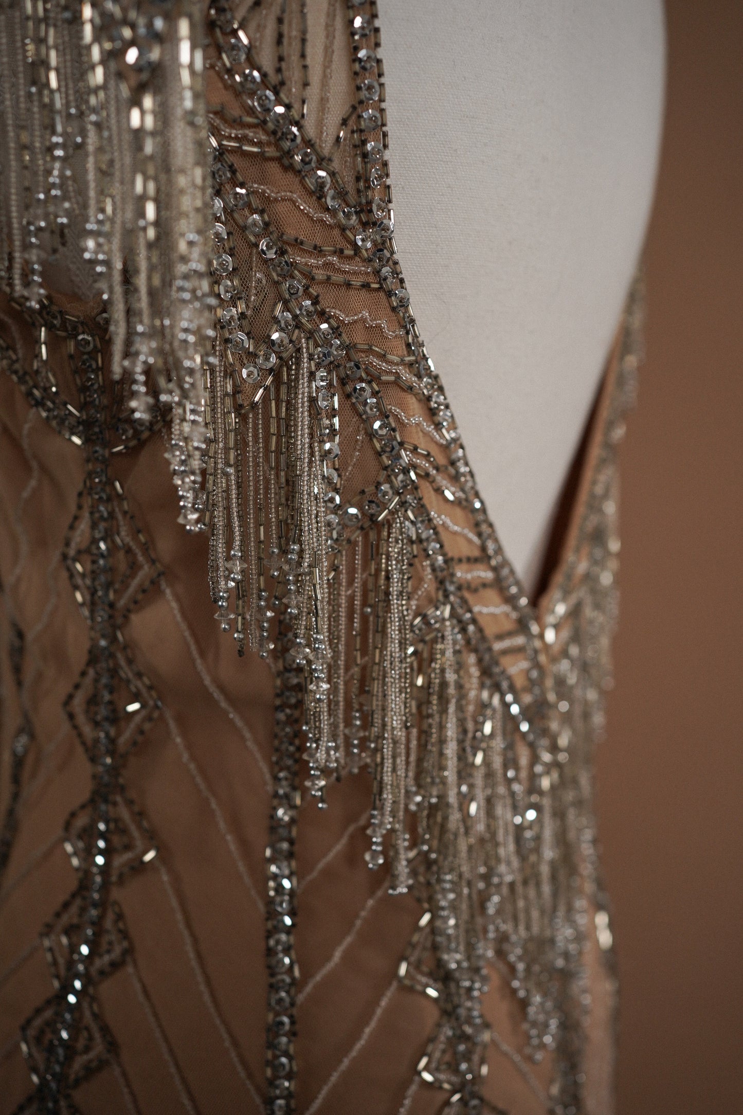 Bob Mackie FW 1991 Beaded Mini Dress