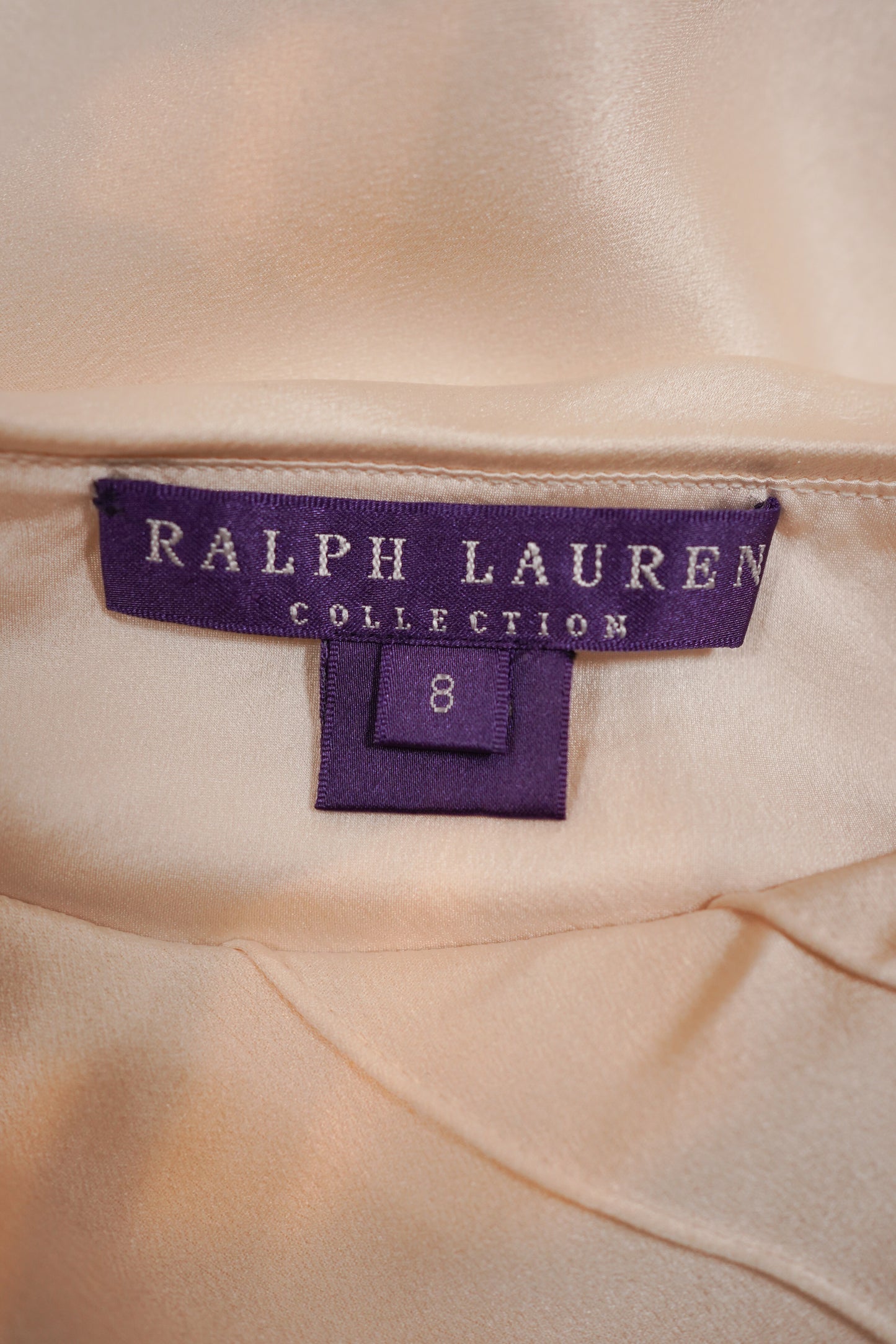 SS 2004 Ralph Lauren Collection Silk Bias Skirt (M)