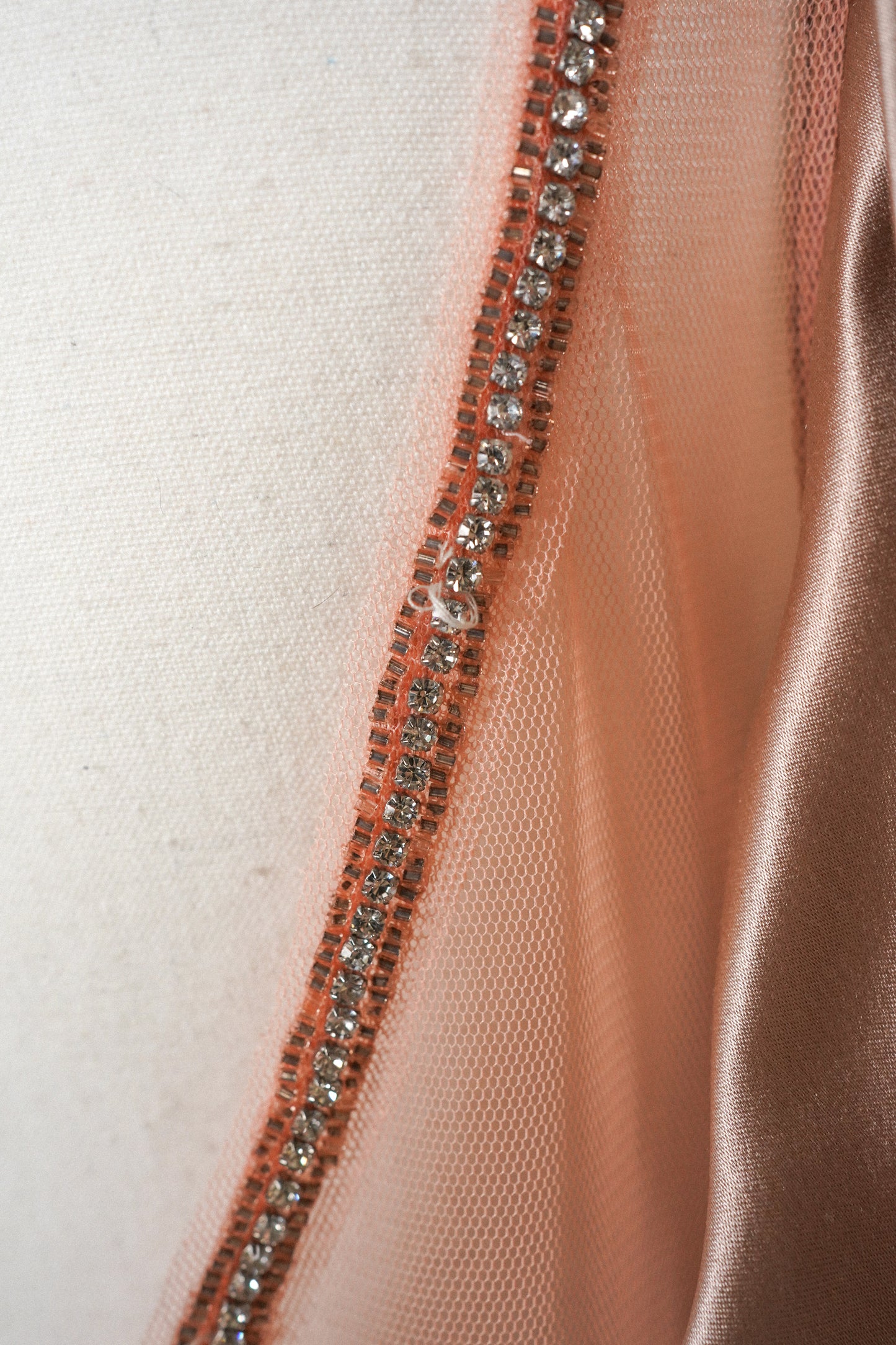 Jenny Packham Silk Dusty Rose Gown (L)