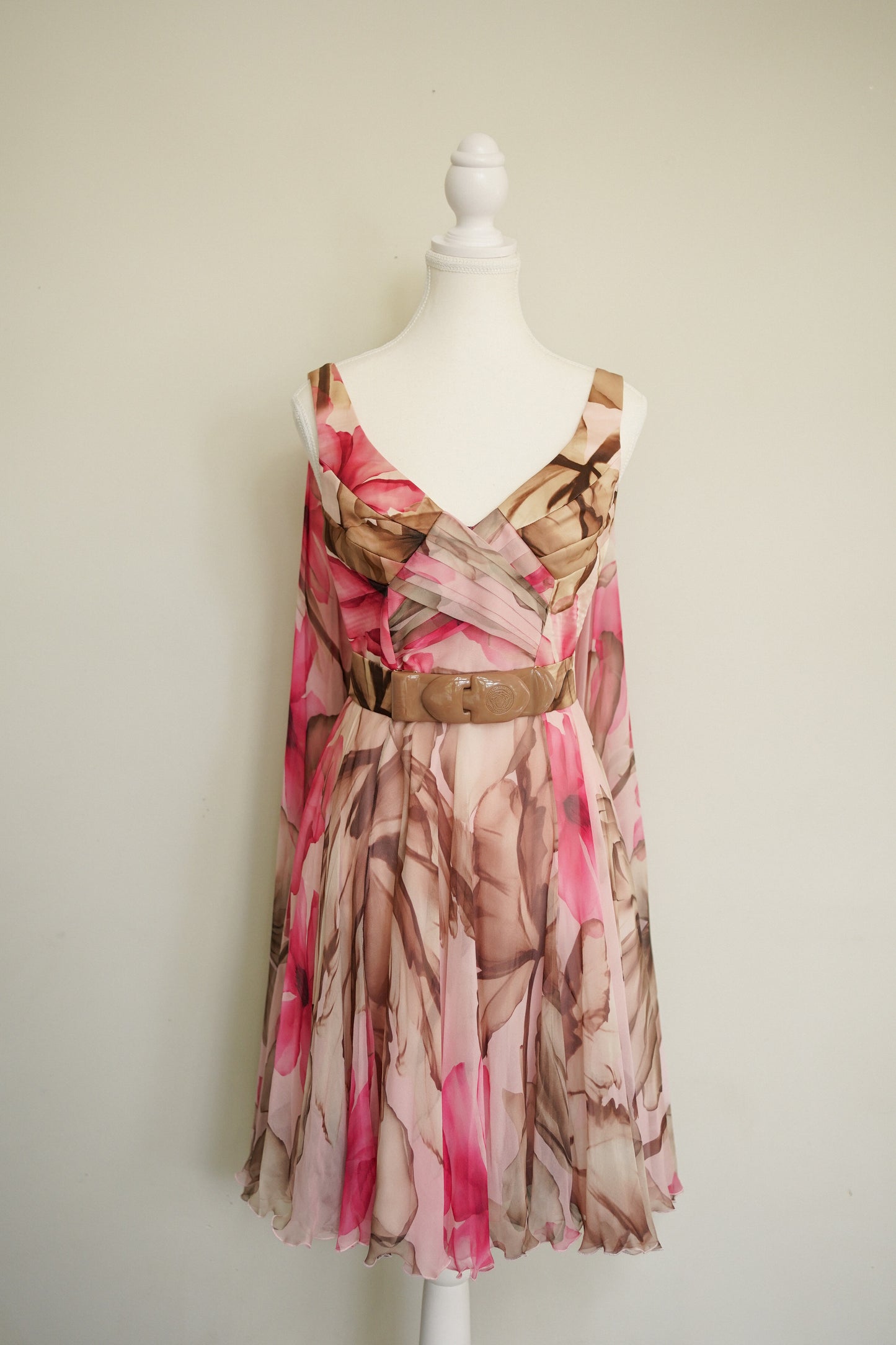 Versace Resort 2008 Silk Chiffon Dress