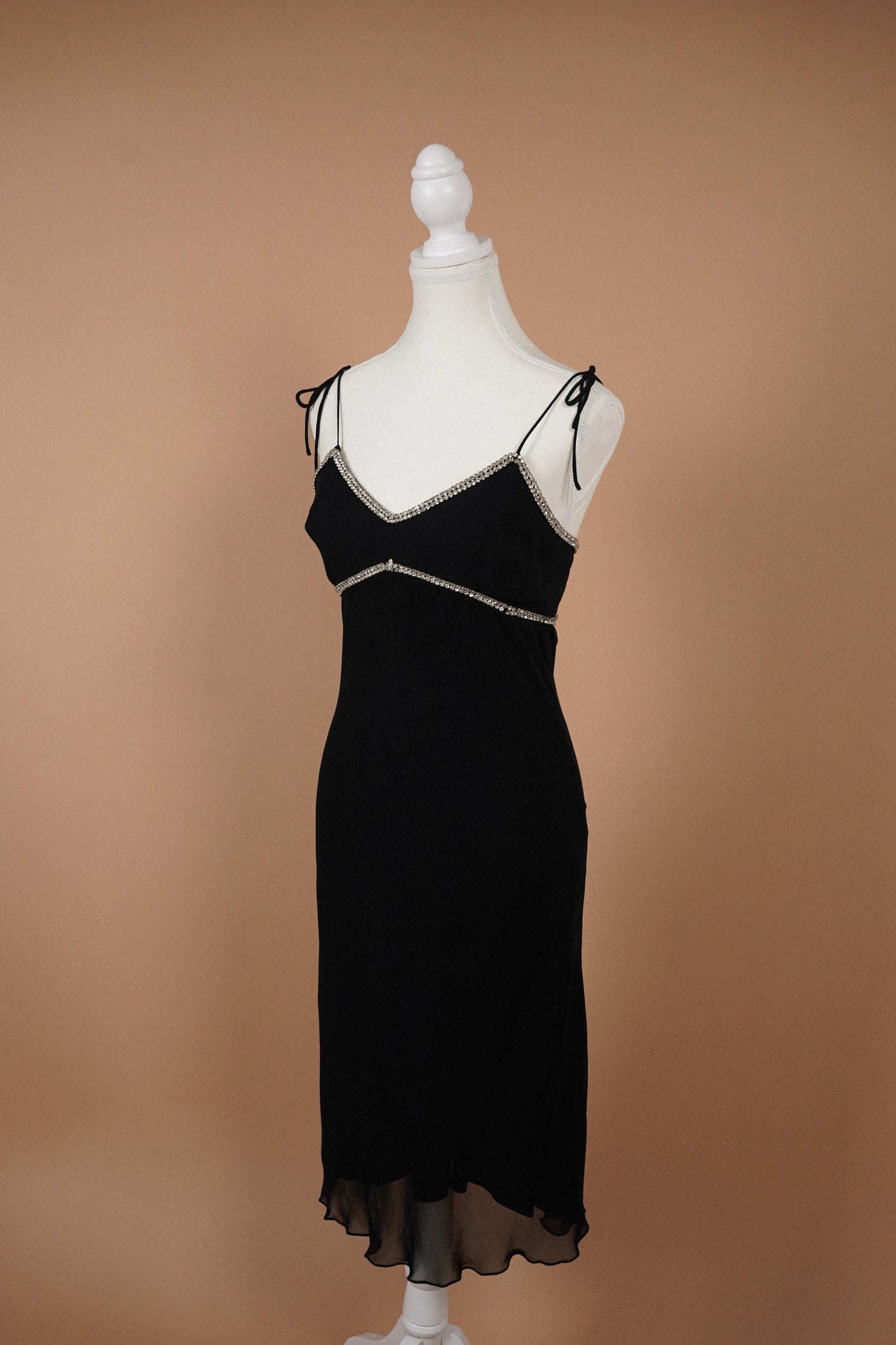 SS 1995 Dolce & Gabbana Black Mini Dress (S)