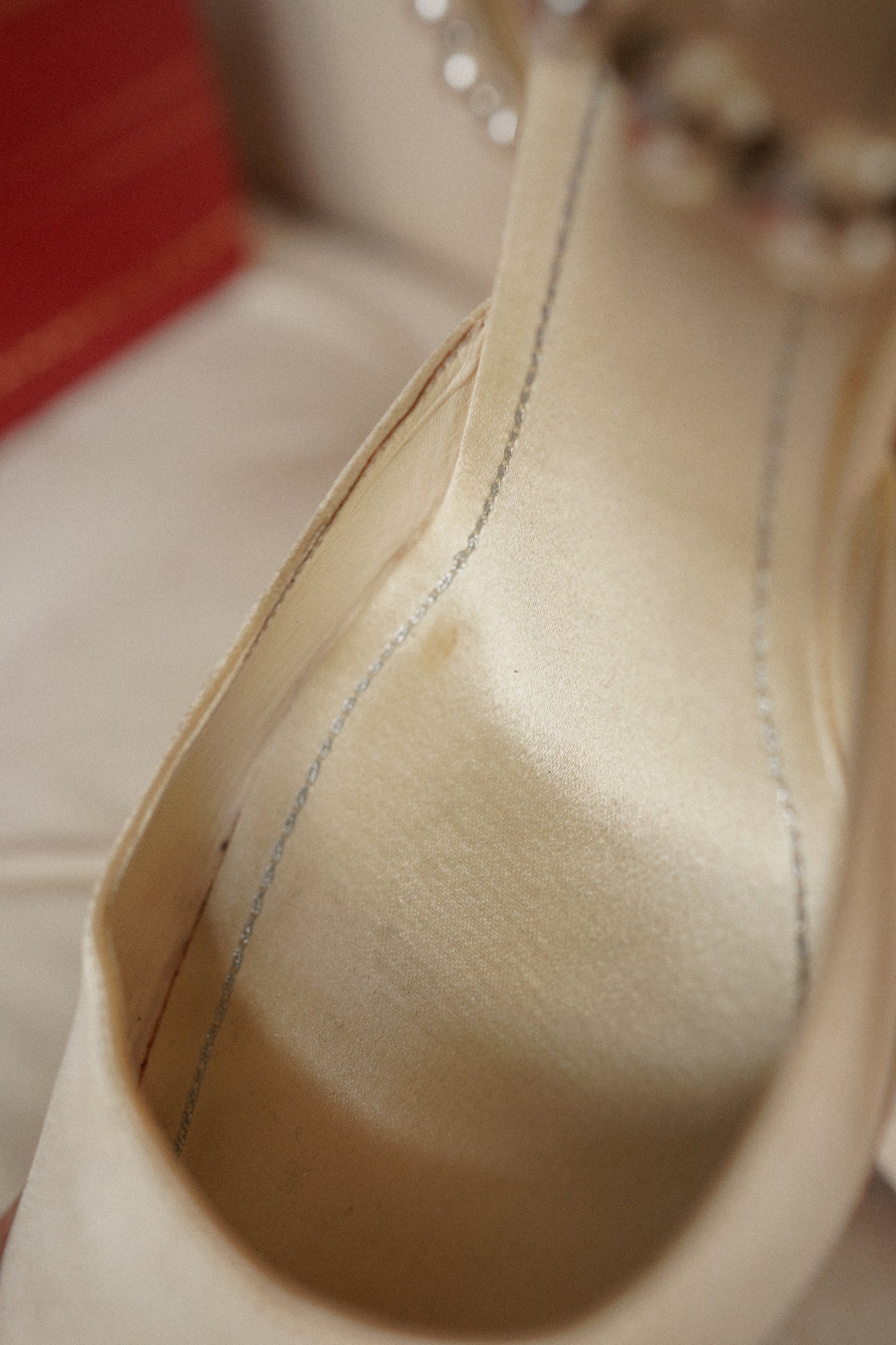 René Caovilla Pearl Heels - With Box and Dustbag