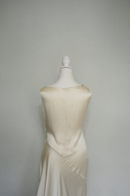 Vintage Est. 2002 Valentino Silk Beaded Gown