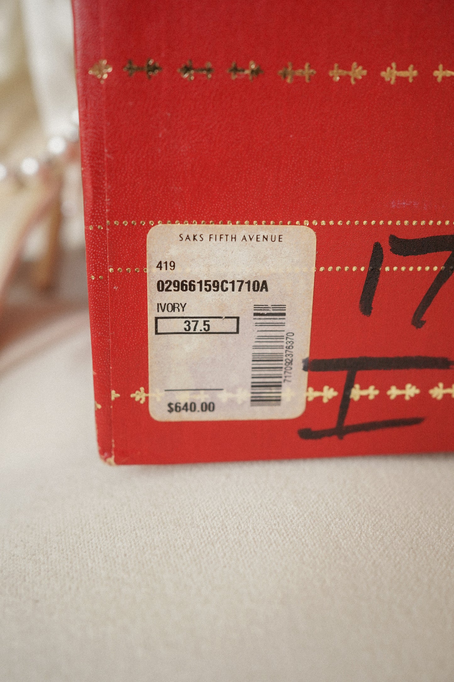 René Caovilla Pearl Heels - With Box and Dustbag