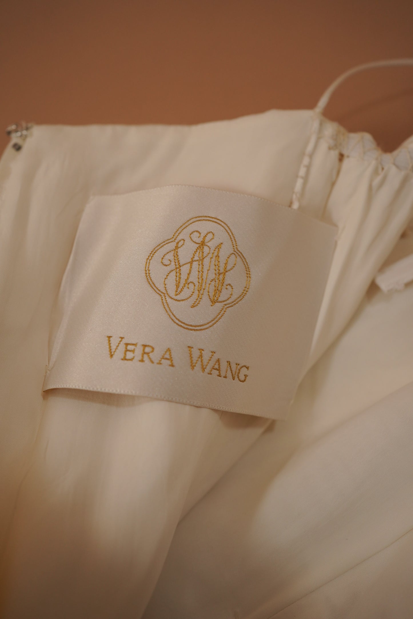 Vintage Vera Wang Wedding Dress - Gold Label Silk w/ Bows