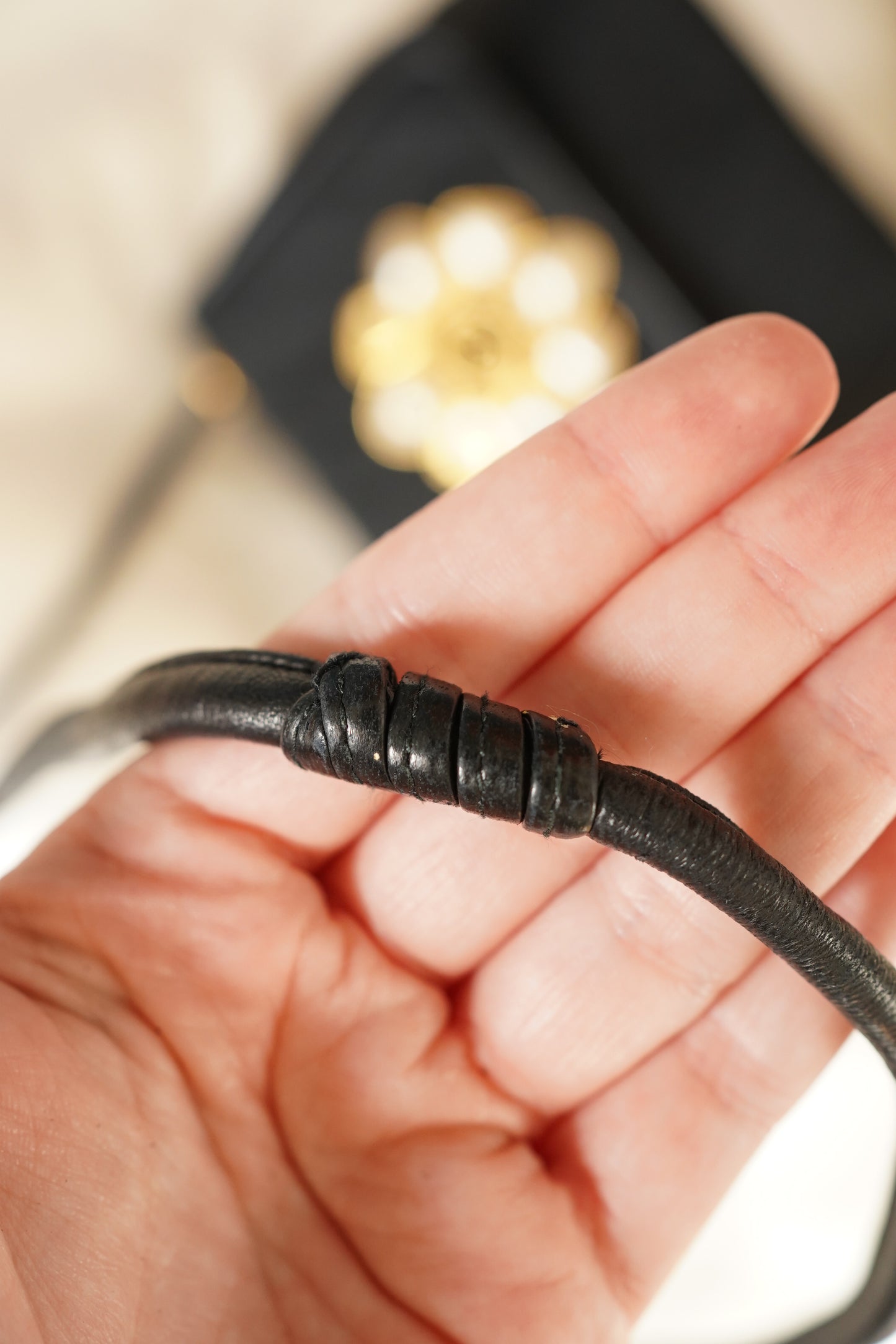 Vintage Chanel Satin Evening Bag