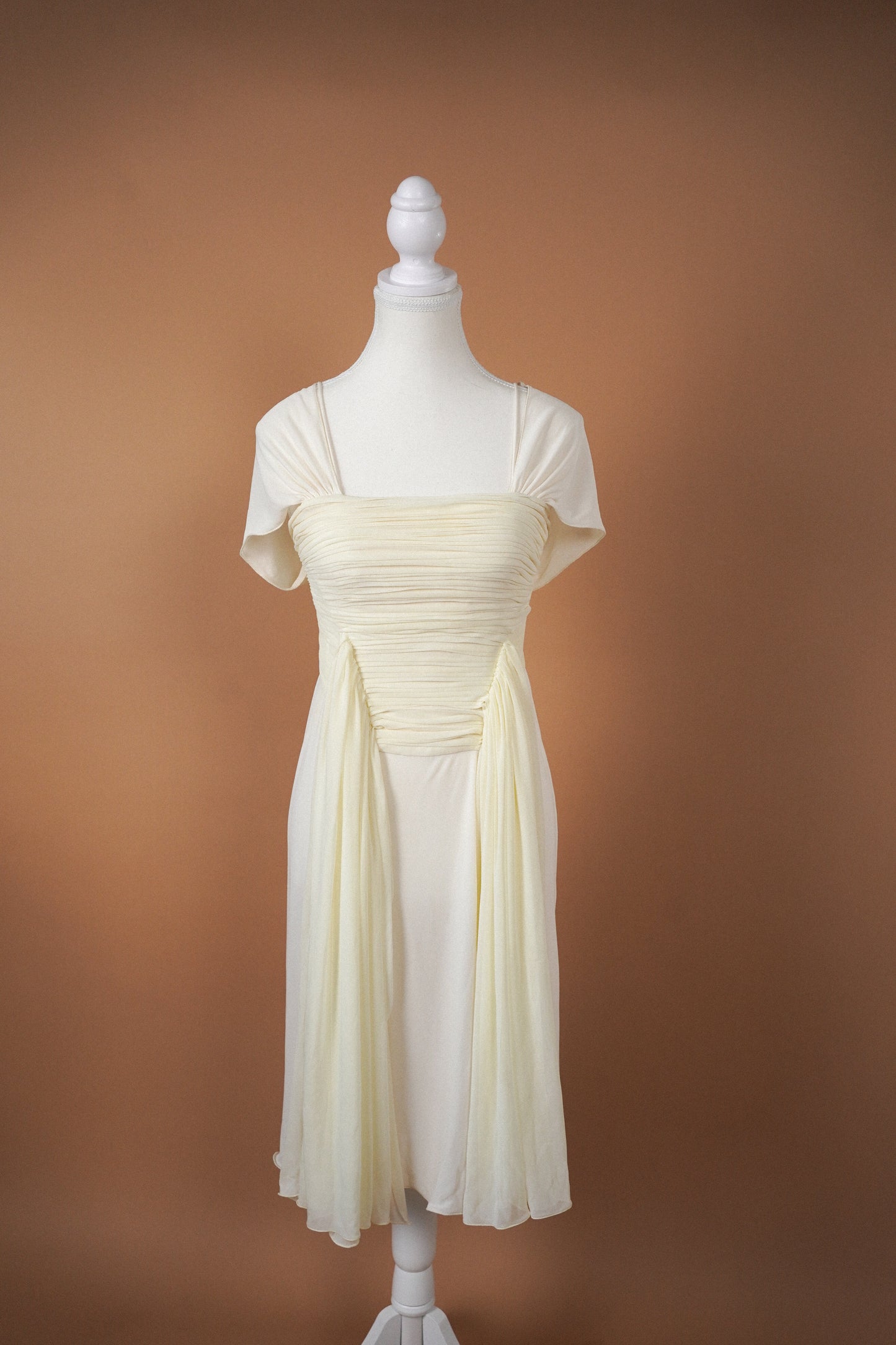 Yves Saint Laurent Ivory Dress (S)