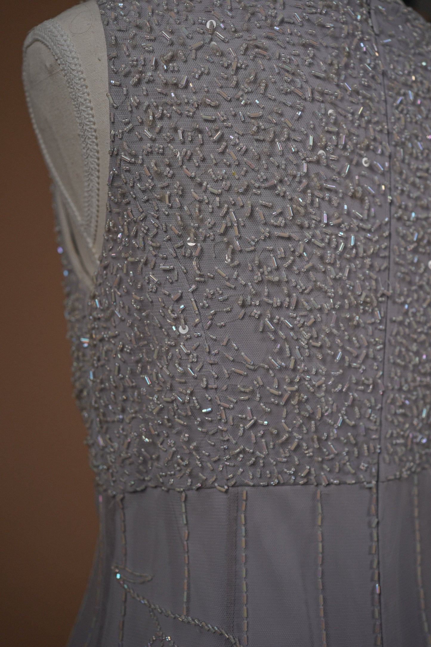 Bob Mackie Beaded Butterfly Gown (M)