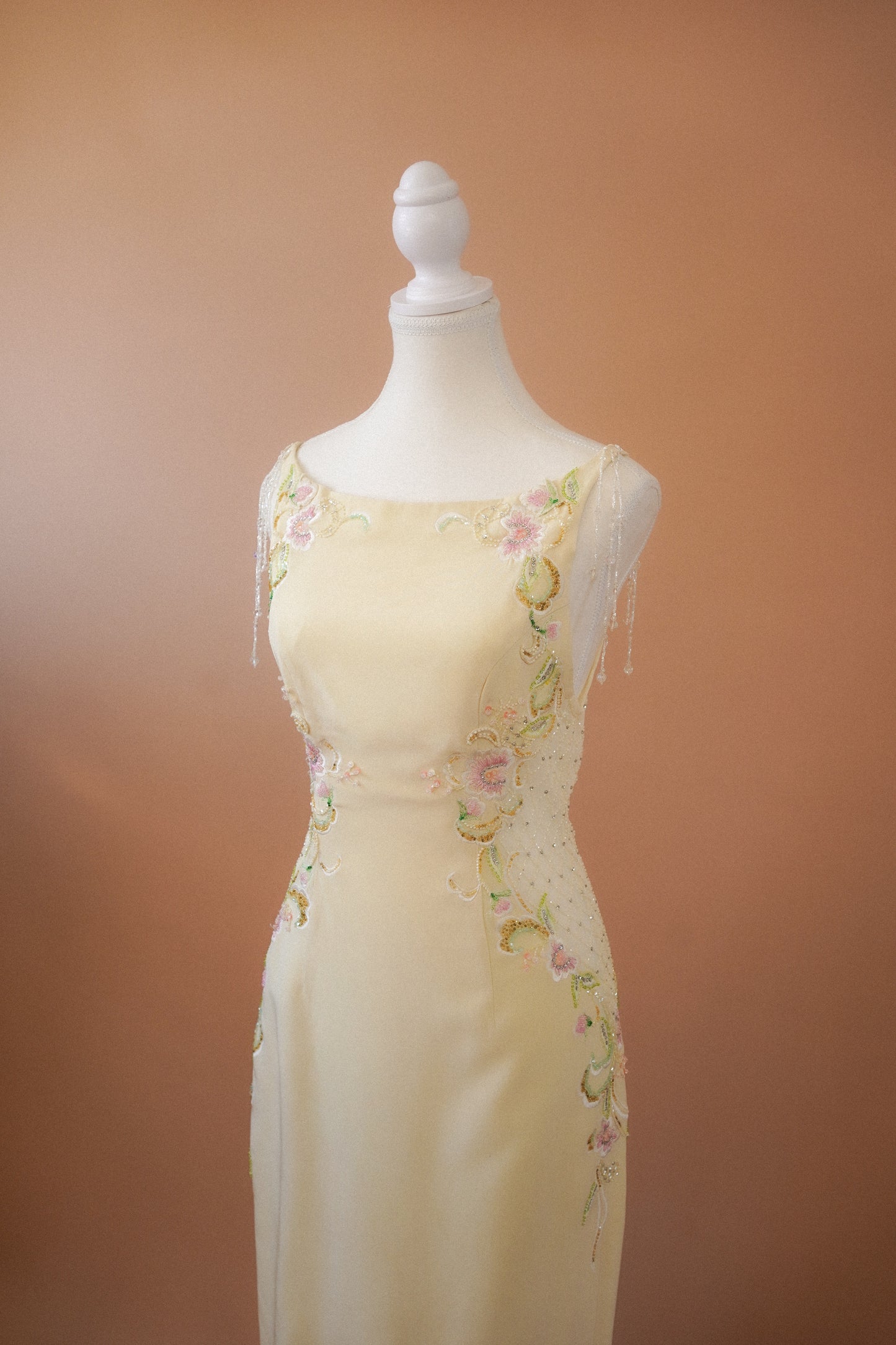 Stephen Yearick Butter Yellow Gown (S-M)