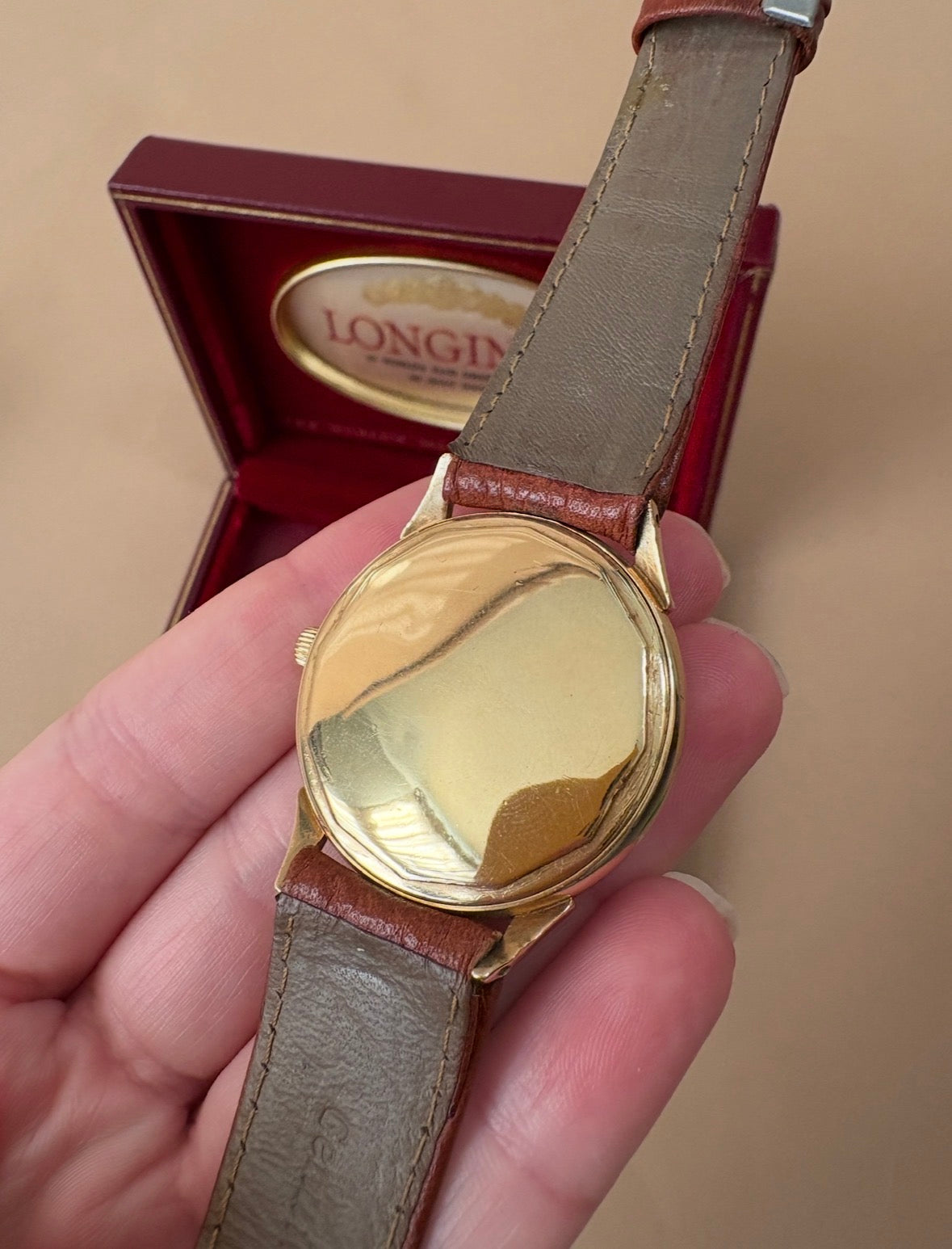 Vintage Longines Solid 14k Gold Watch
