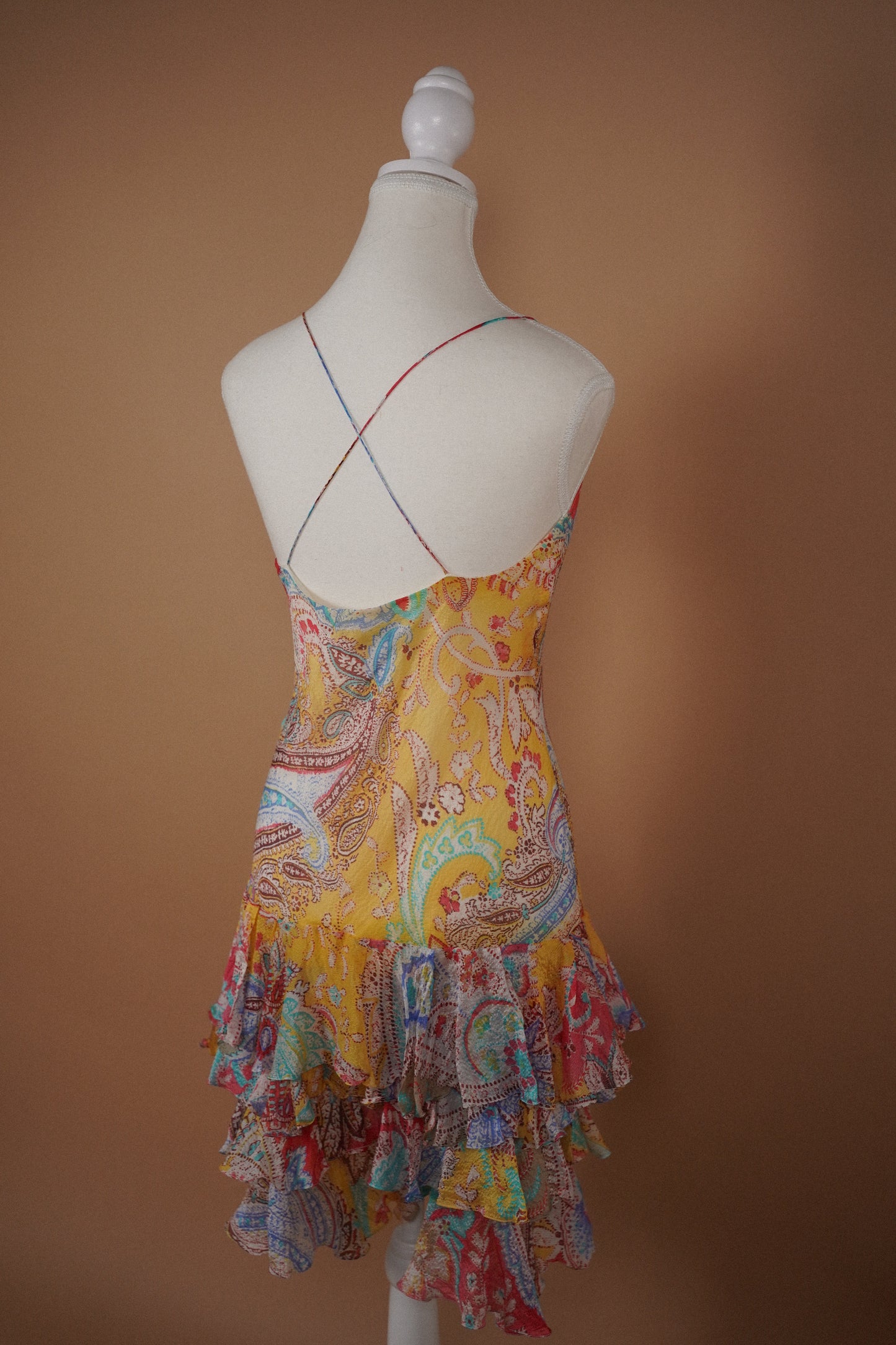 Resort 2008 Ralph Lauren Collection Silk Dress (M)