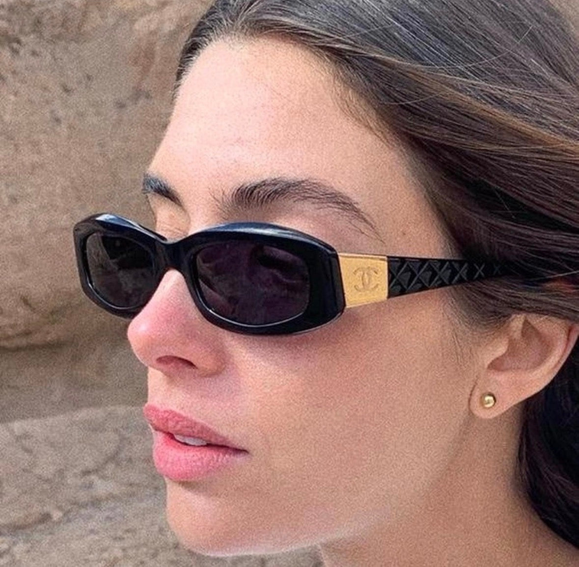 Vintage Chanel Tortoiseshell Sunglasses