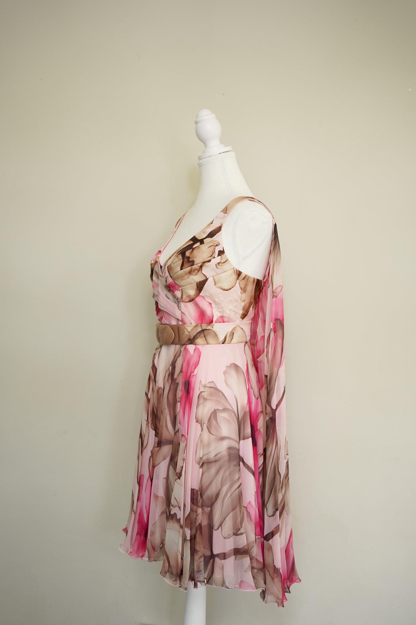 Versace Resort 2008 Silk Chiffon Dress