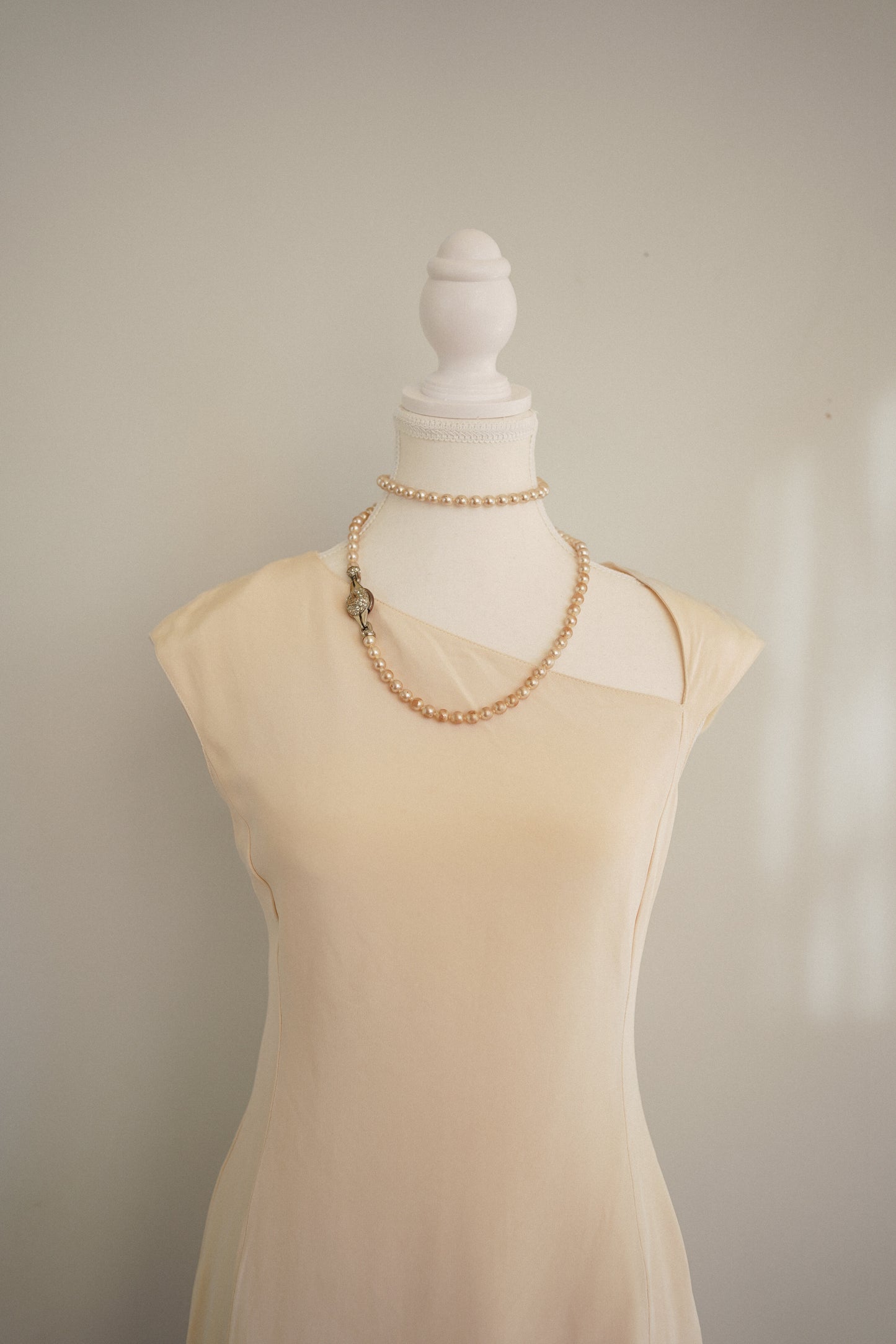 Valentino Boutique Asymmetrical Silk Dress