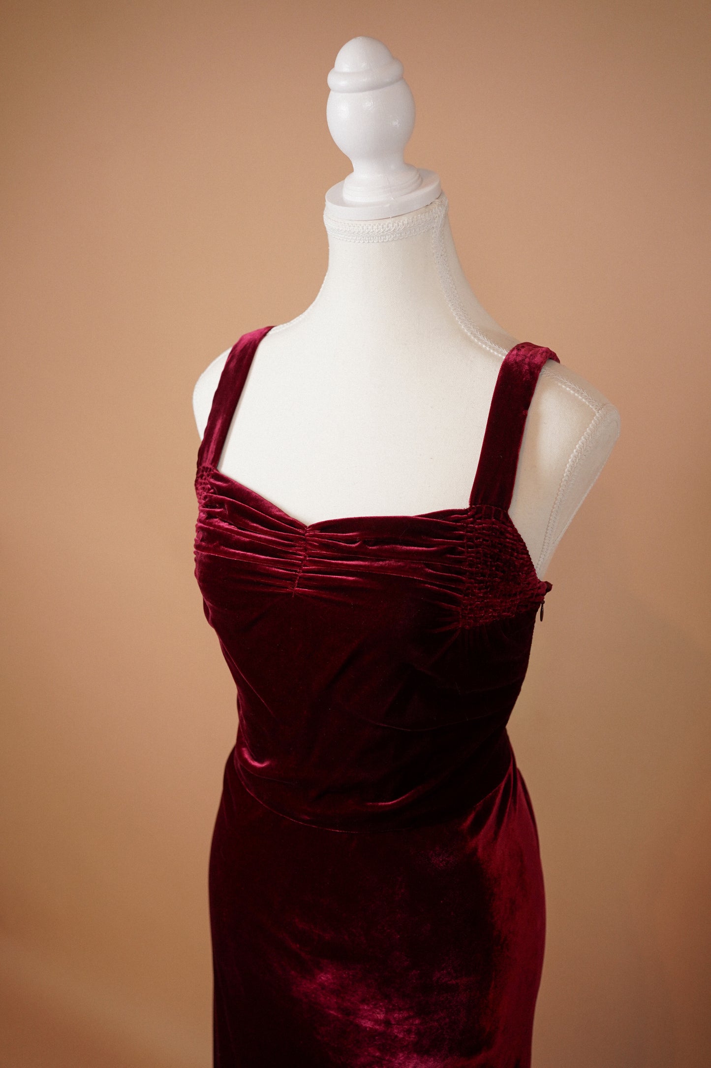 FW 2011 Runway Ralph Lauren Collection Velvet Dress (S-M)