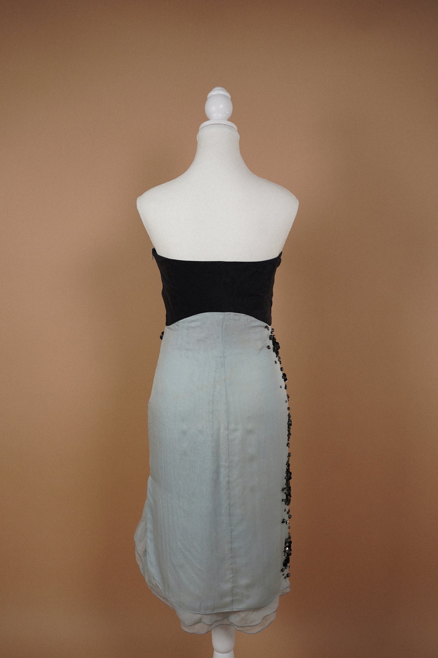 Valentino SS 2009 Blue Silk Runway Dress (M-L)