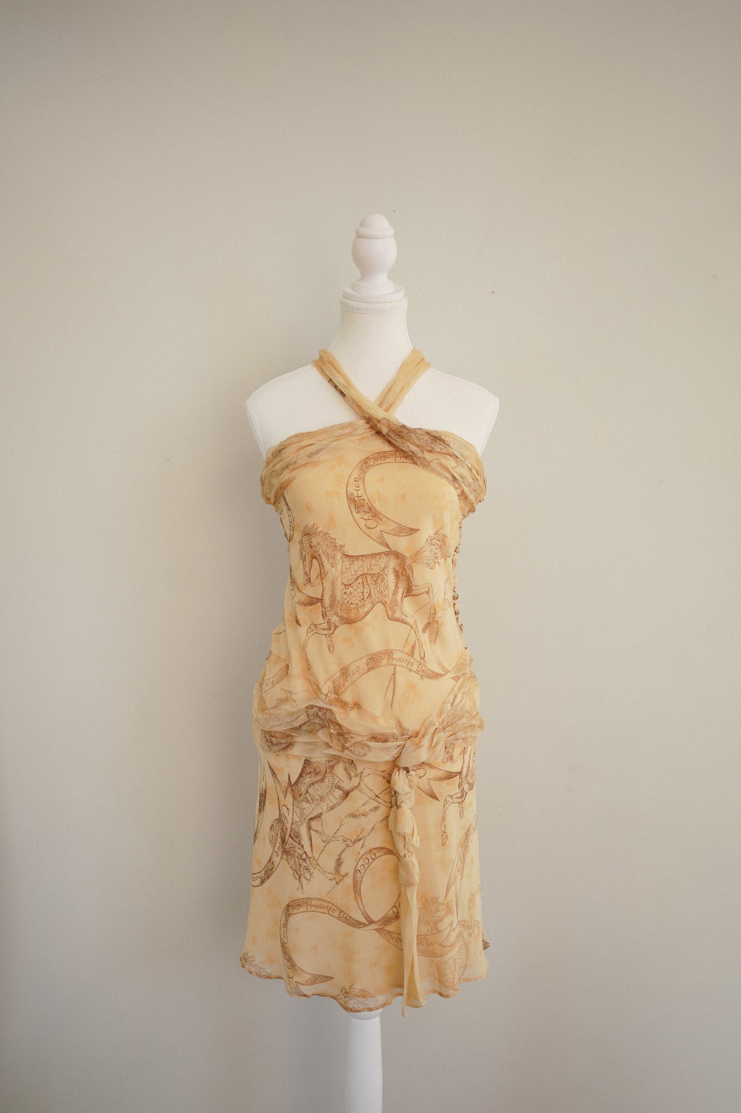 SS 2006 Christian Dior Dress - Runway Print