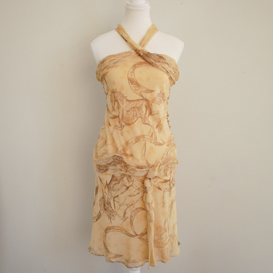 SS 2006 Christian Dior Dress - Runway Print