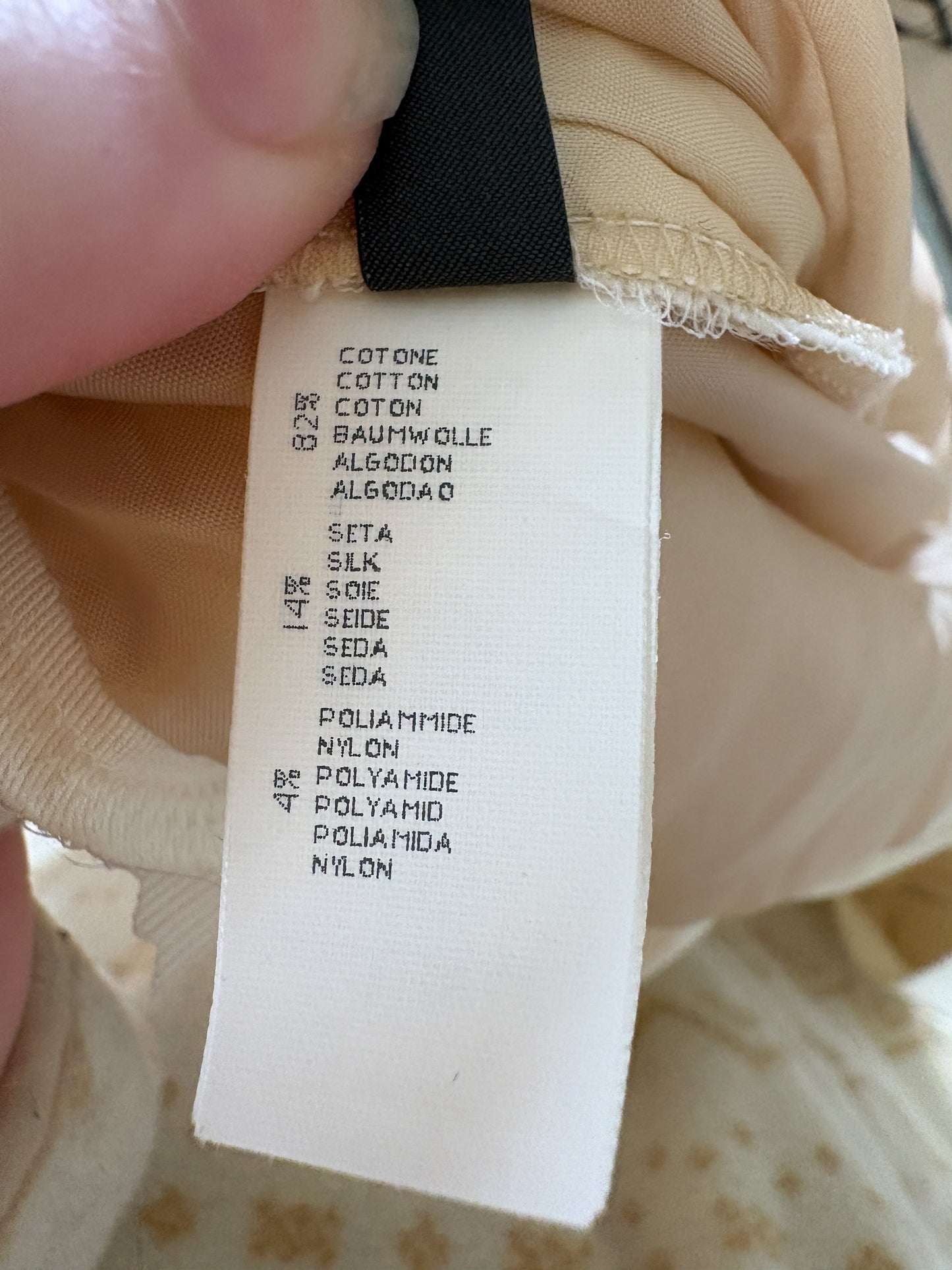 La Perla “Alice” Strapless Lace & Silk Bow Dress (M-L)