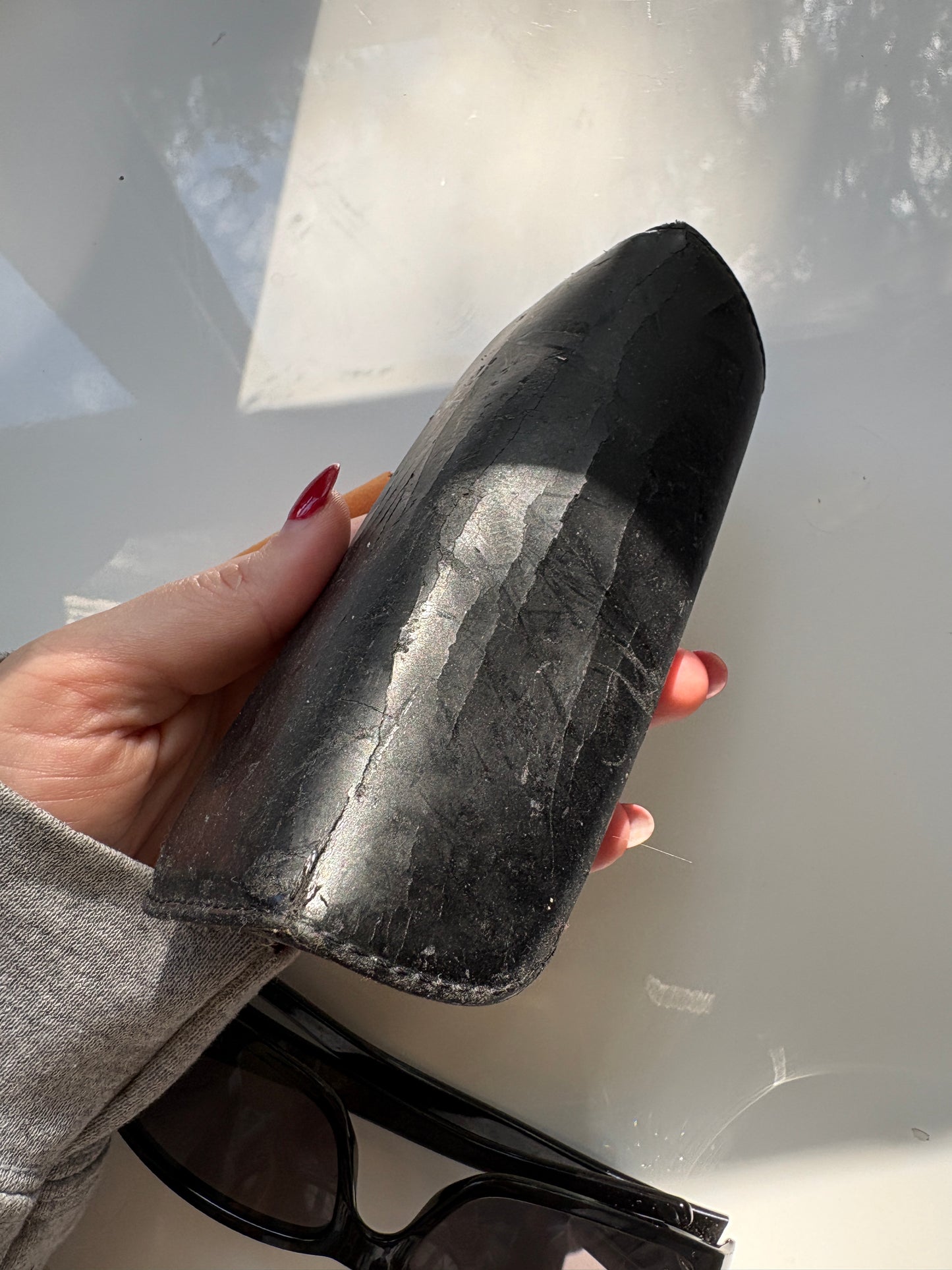 Vintage Fendi Crystal Logo Sunglasses