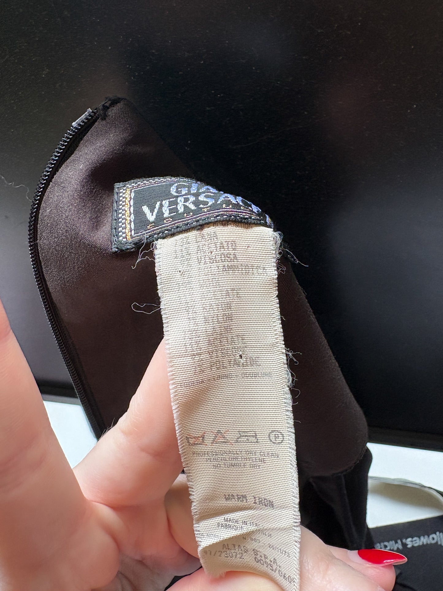 FW 1997 Gianni Versace Runway Sheath Dress