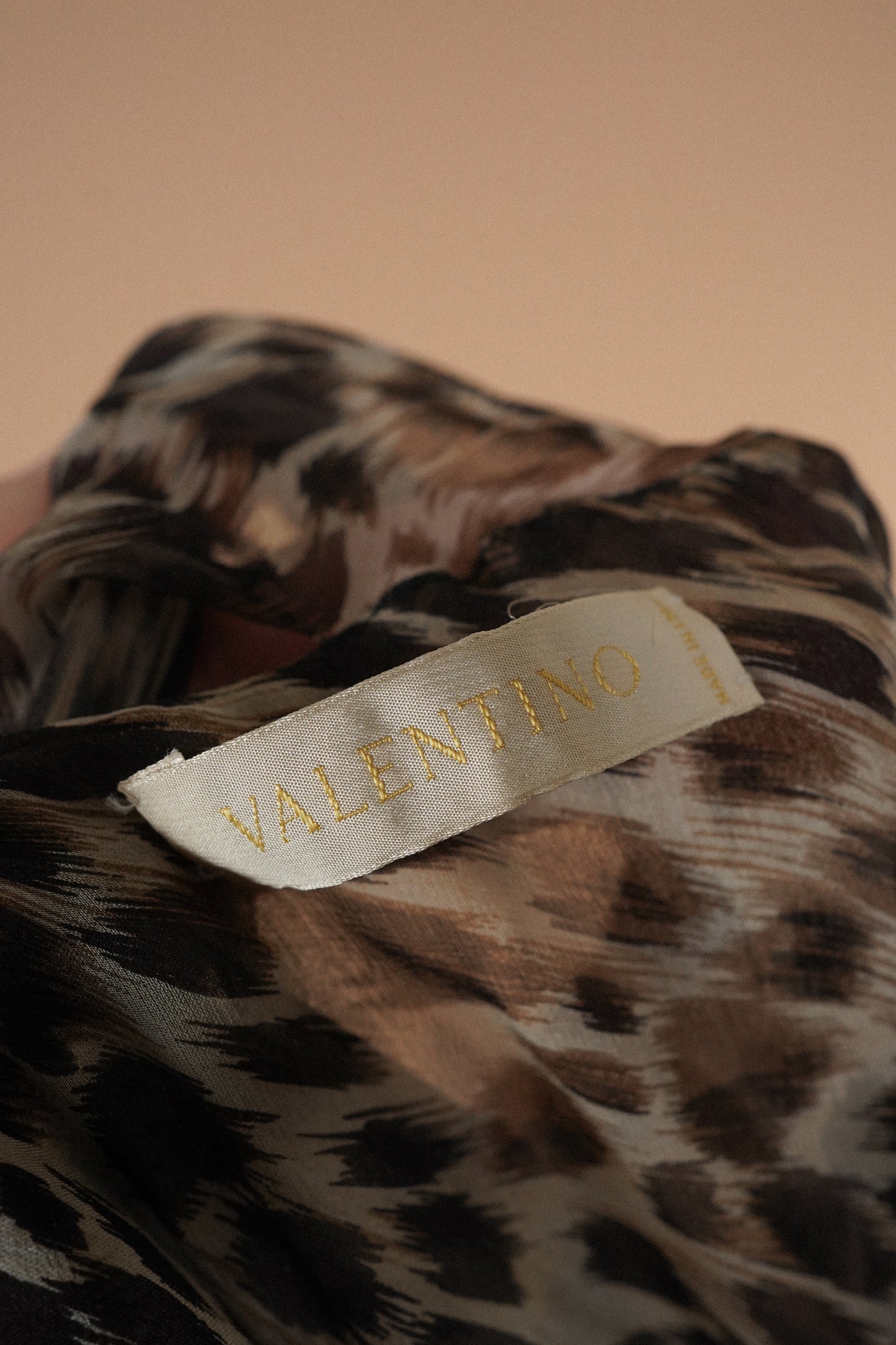 Early 00’s Valentino Leopard Dress (S-M)
