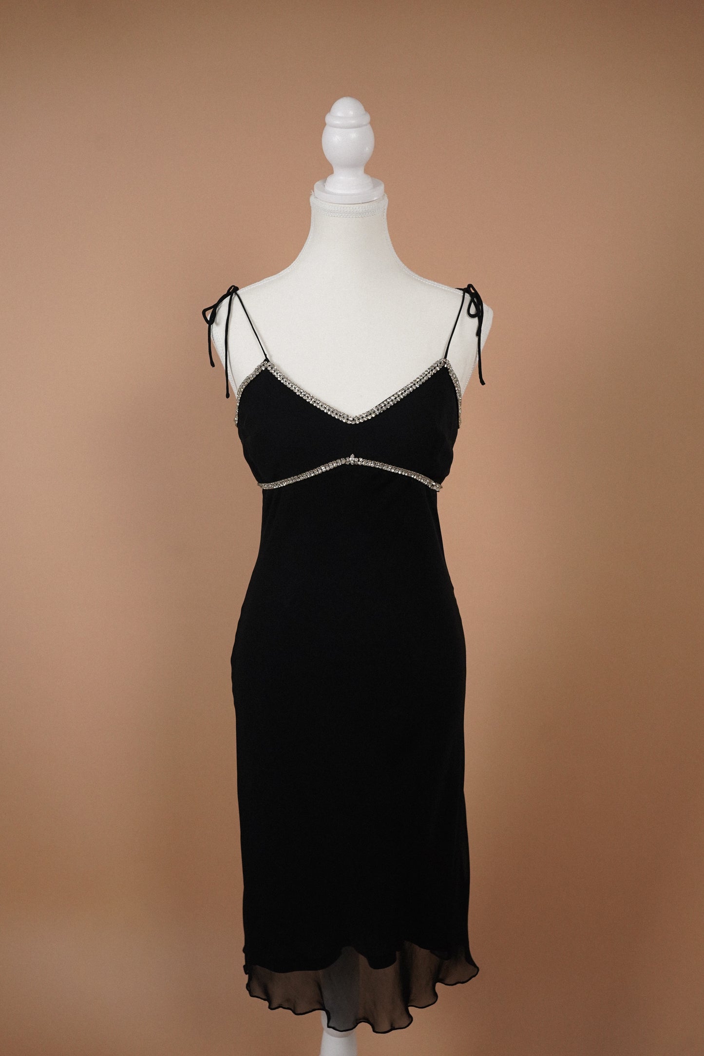 SS 1995 Dolce & Gabbana Black Mini Dress (S)