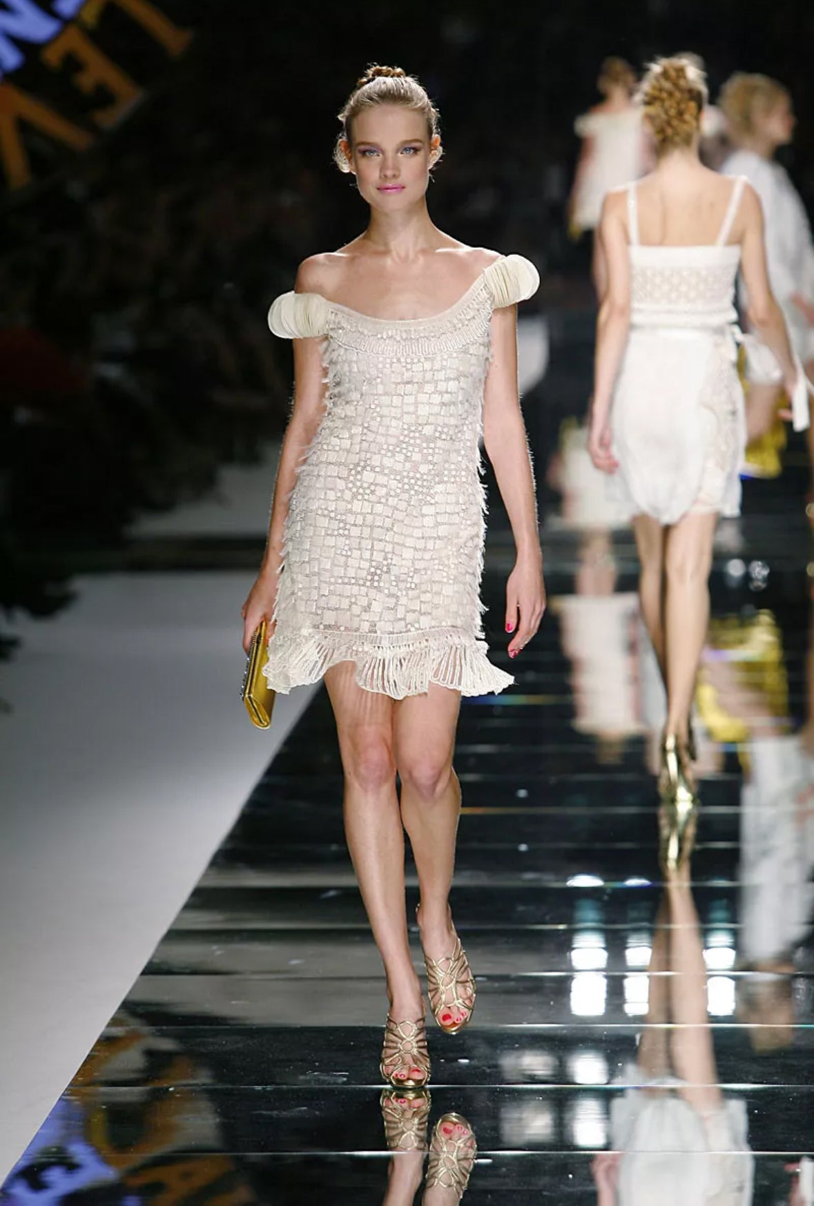 SS 2008 Valentino Embellished Runway Dress
