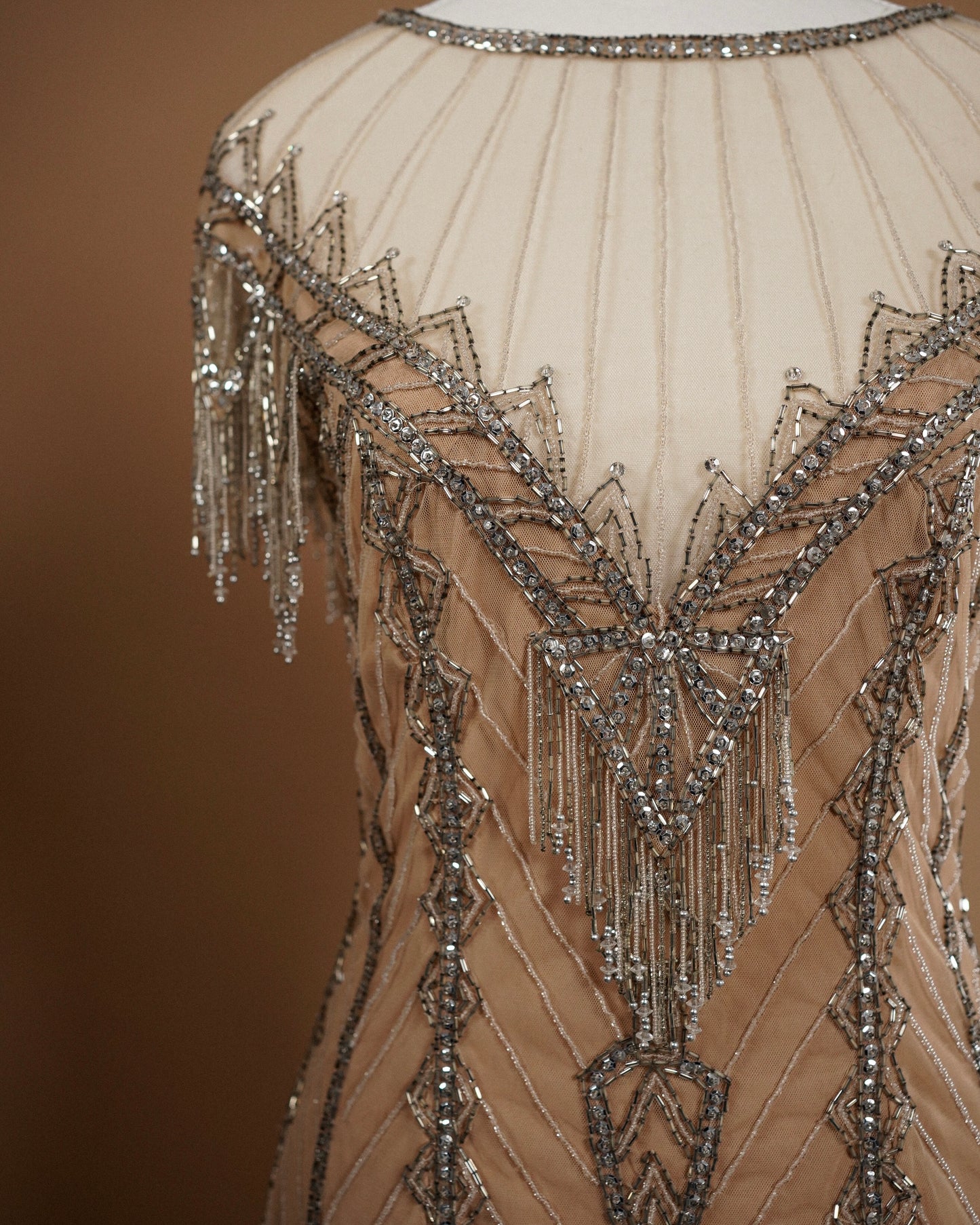 Bob Mackie FW 1991 Beaded Mini Dress