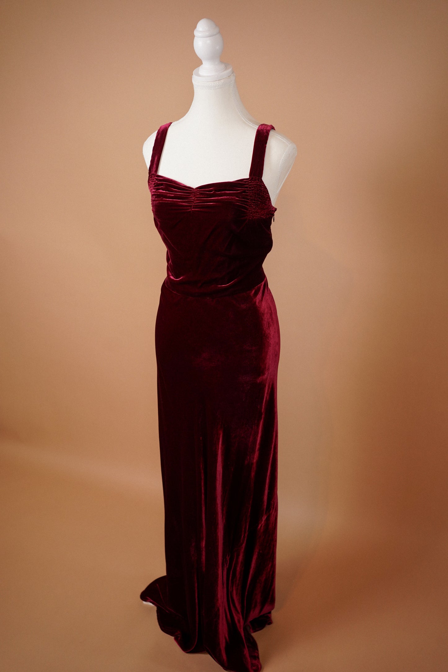 FW 2011 Runway Ralph Lauren Collection Velvet Dress (S-M)