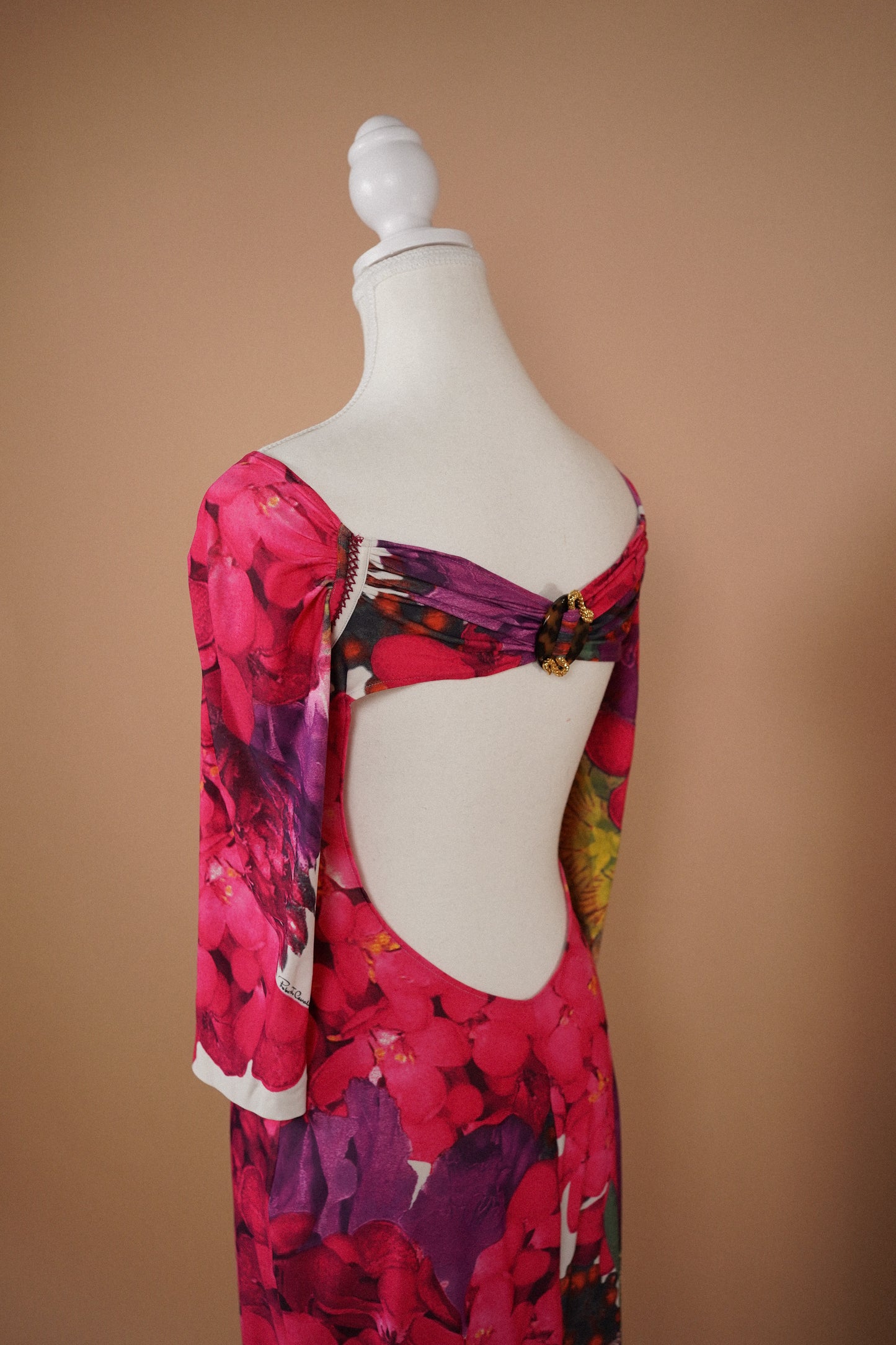 Roberto Cavalli Open Back Dress (M)
