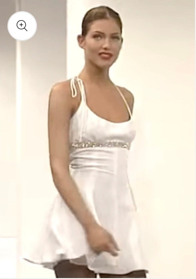 SS 1995 Dolce & Gabbana Black Mini Dress (S)