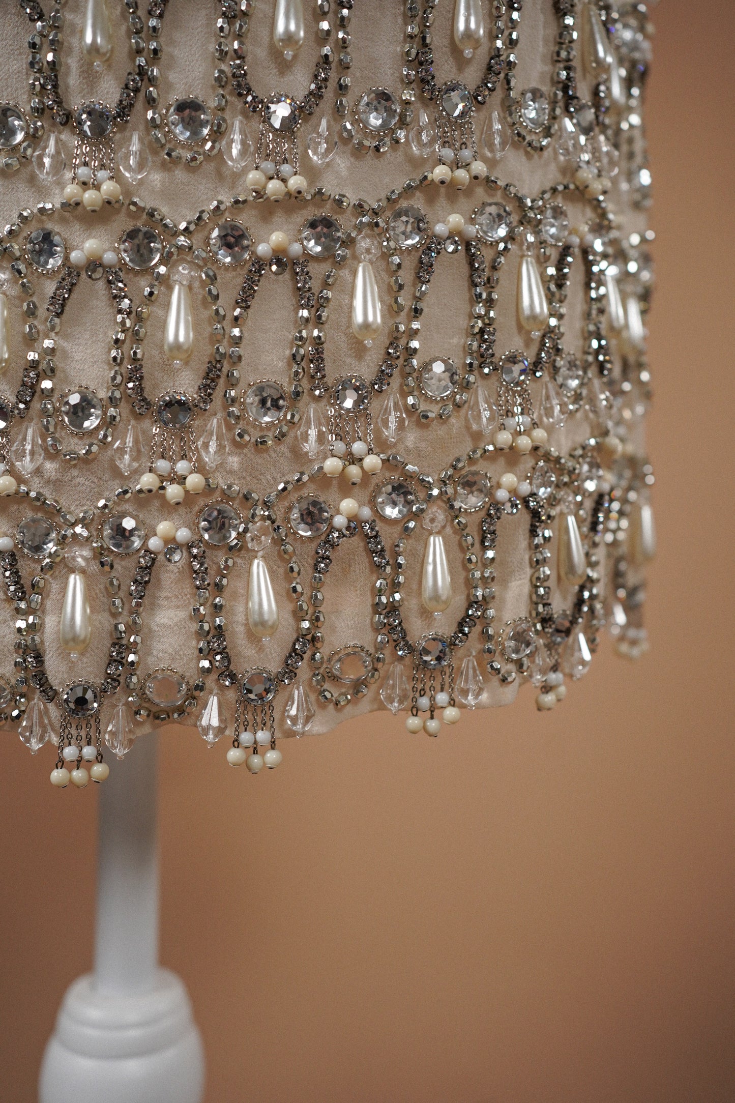 Jenny Packham Crystal Mini Dress