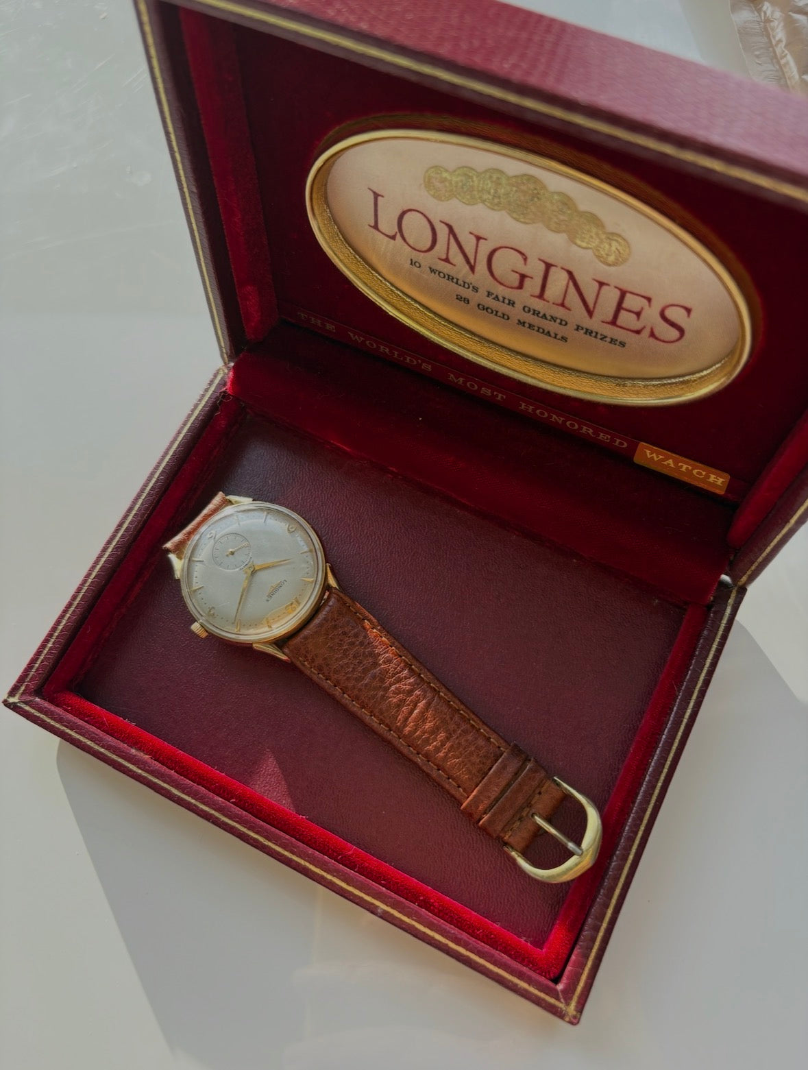 Vintage Longines Solid 14k Gold Watch