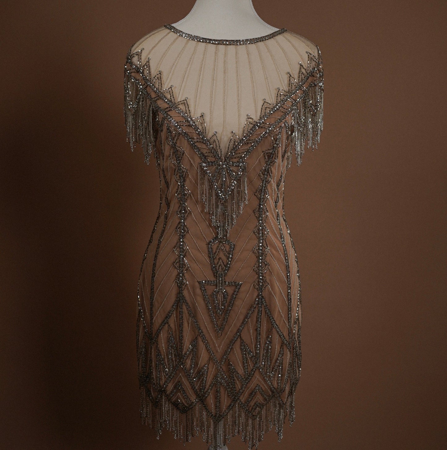 Bob Mackie FW 1991 Beaded Mini Dress